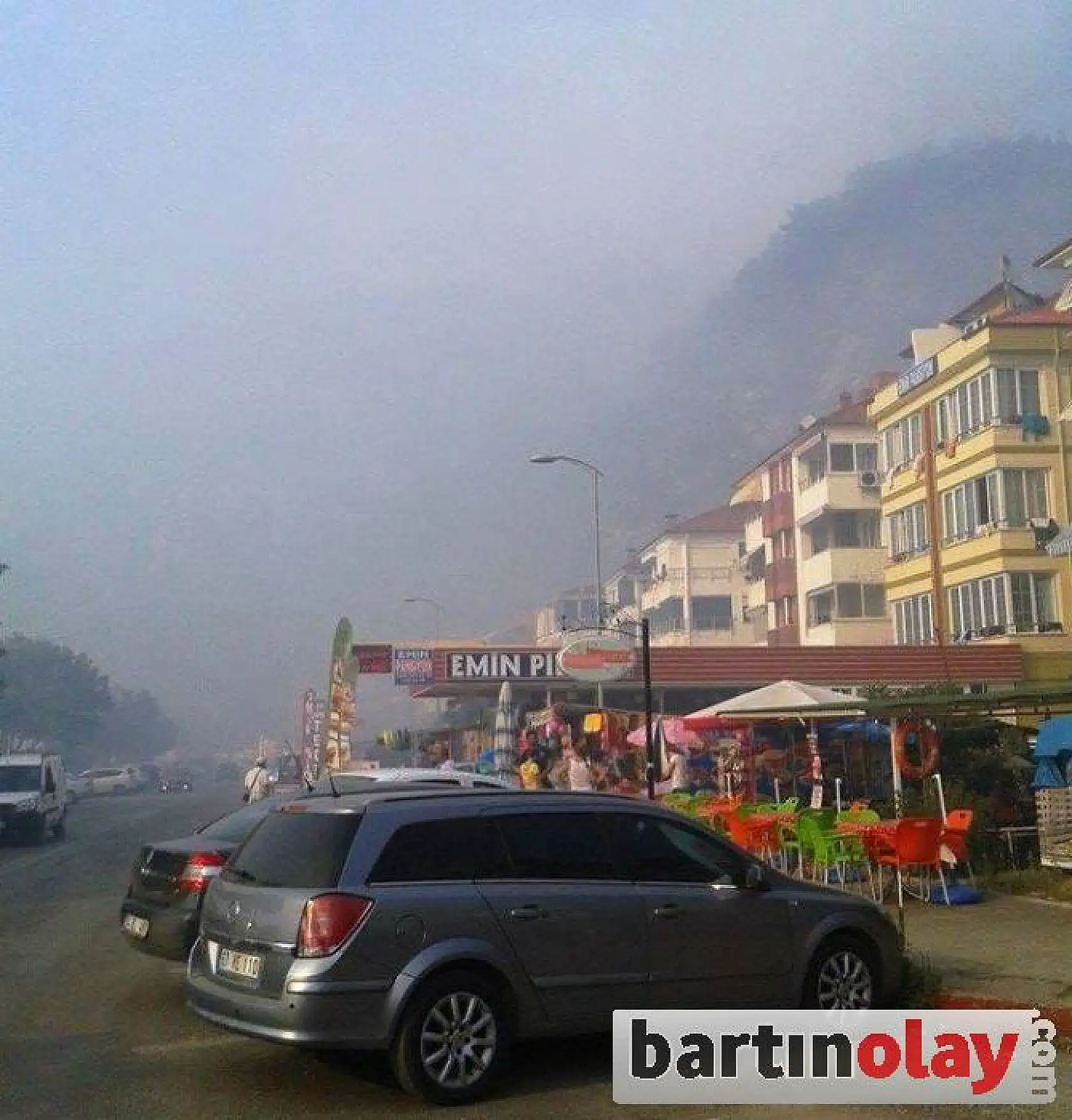 İnkumu duman altında