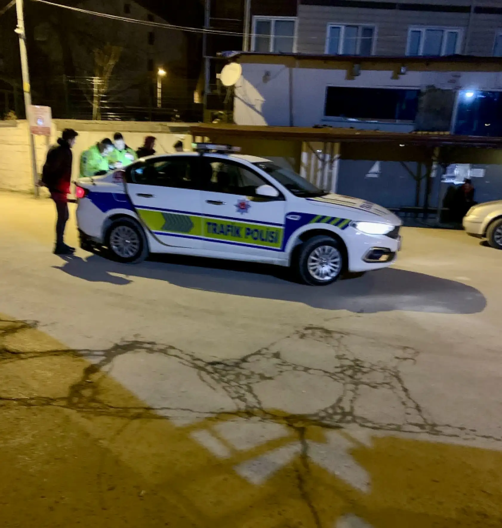 Ehliyetsiz Sürücü polise Yakalandı!