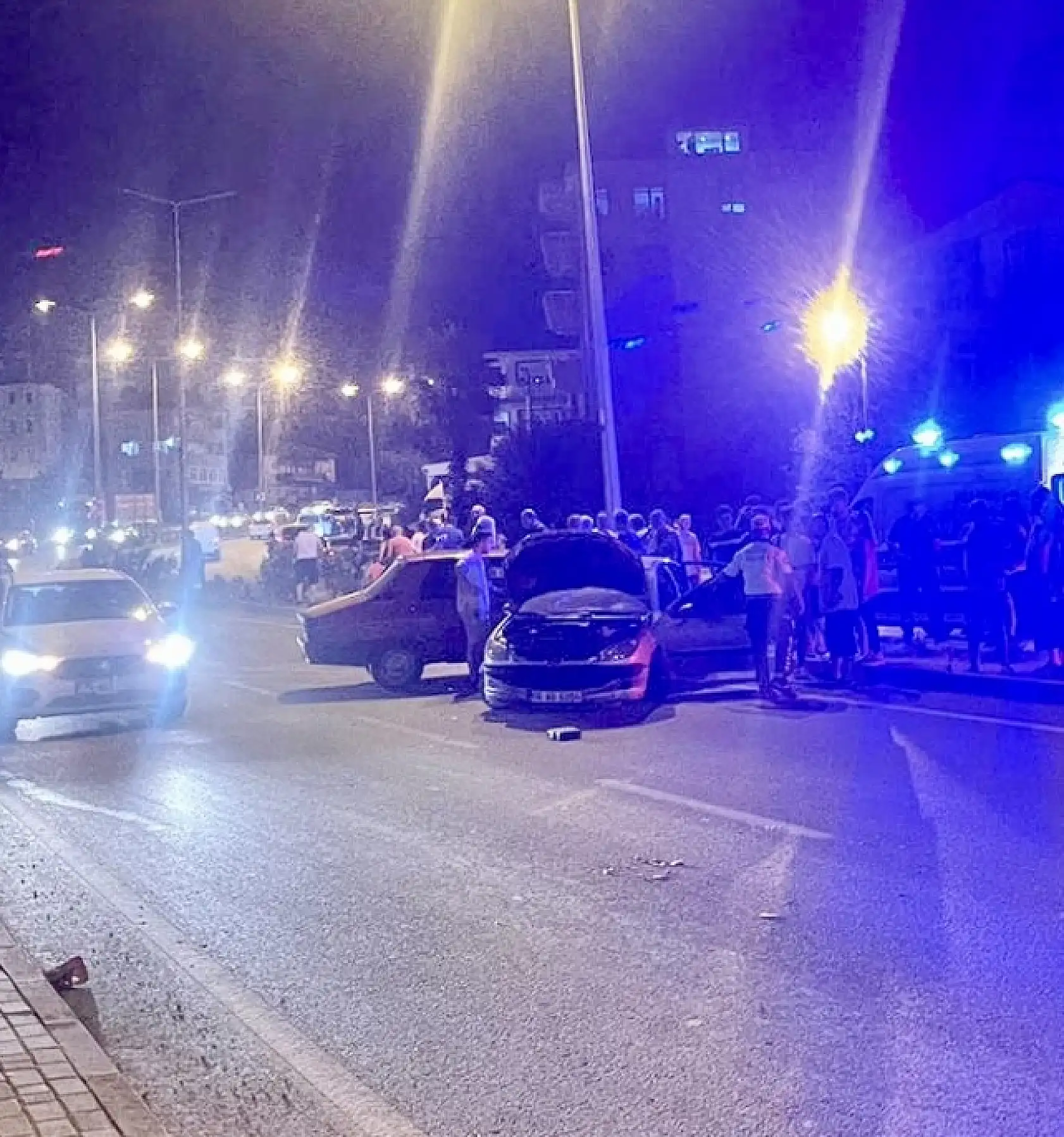 Çevre yolunda kaza üstüne kaza