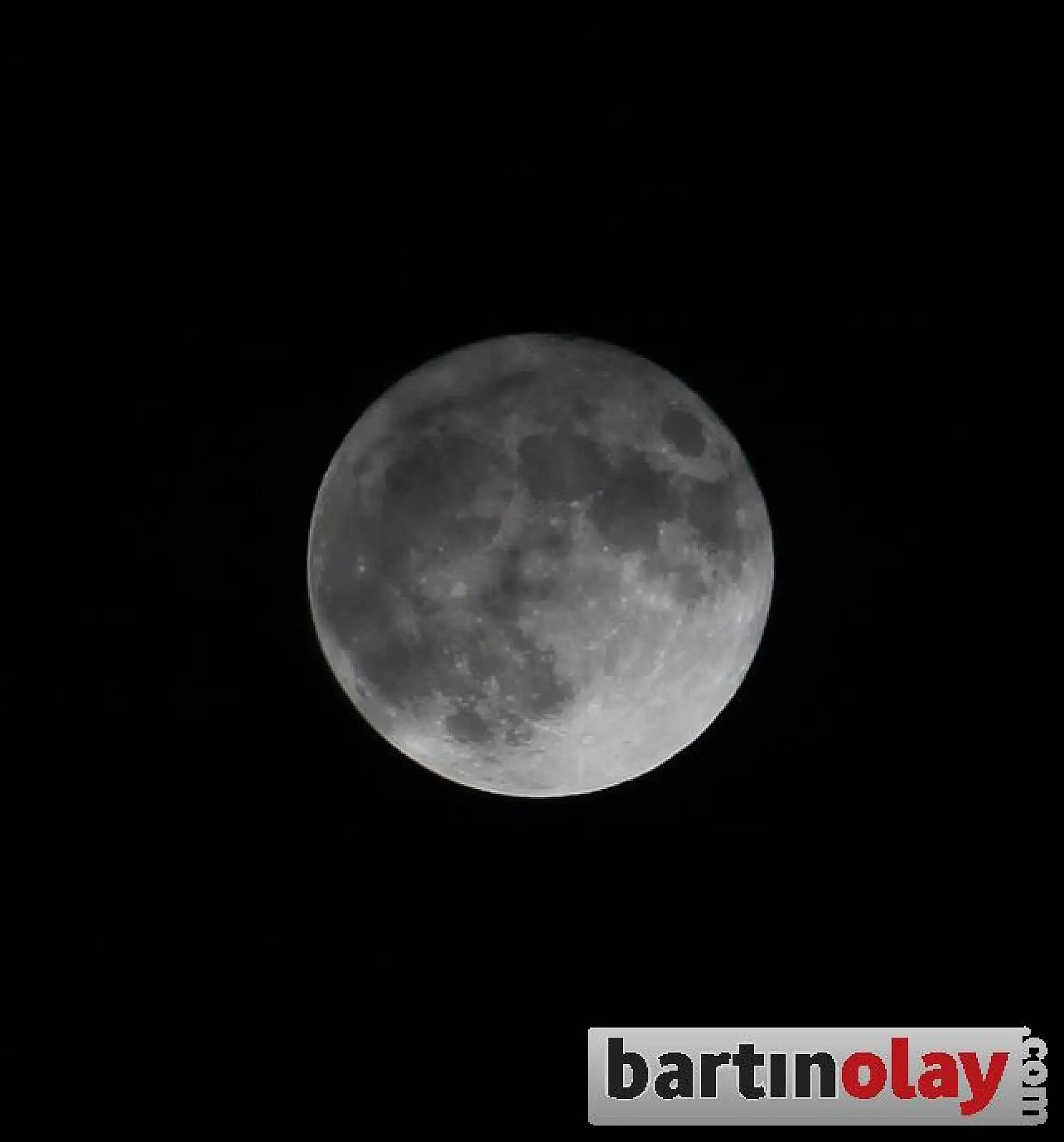 Süper ay böyle görüntülendi