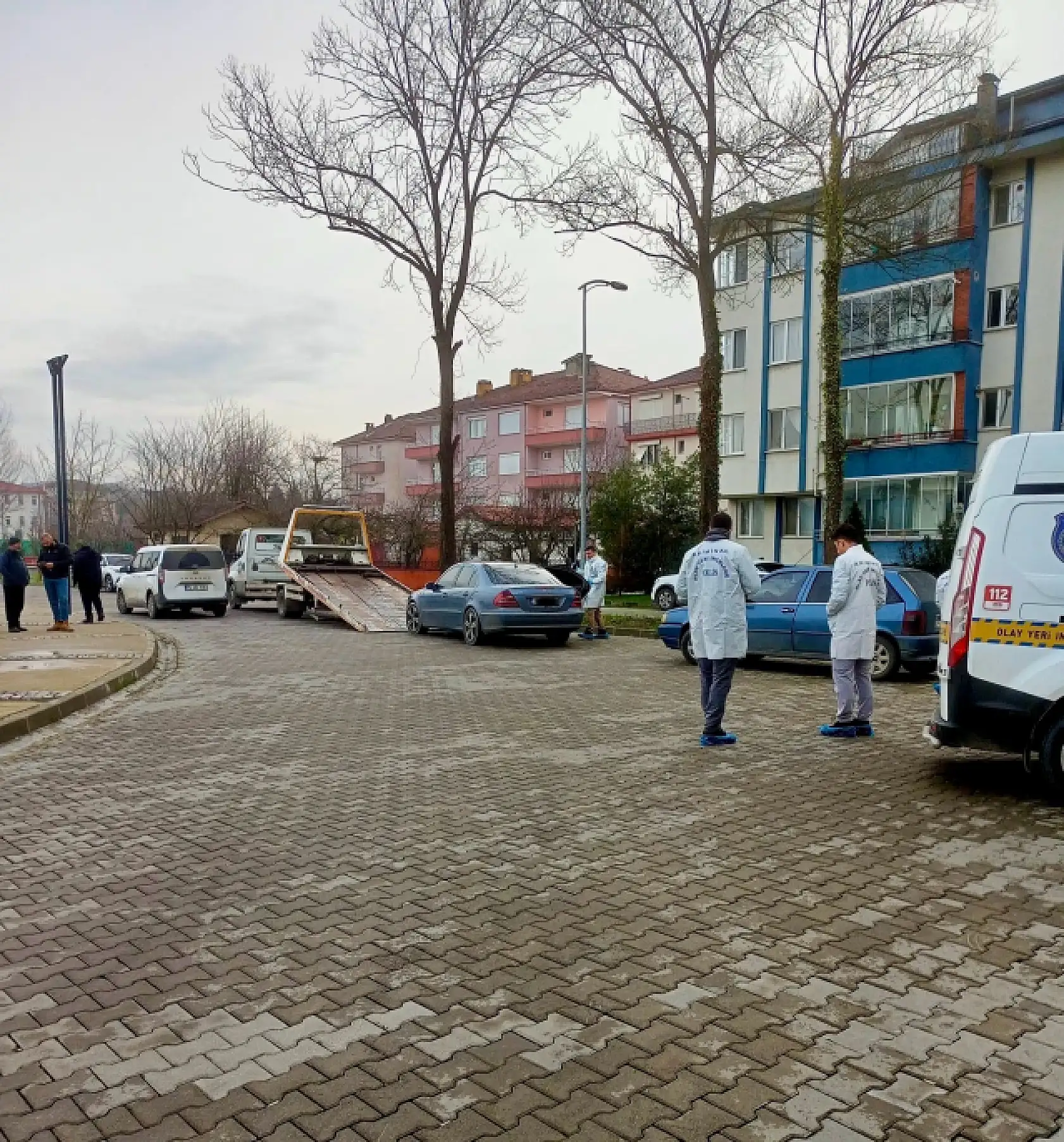 Adliye Çıkışında Bıçaklı kavga