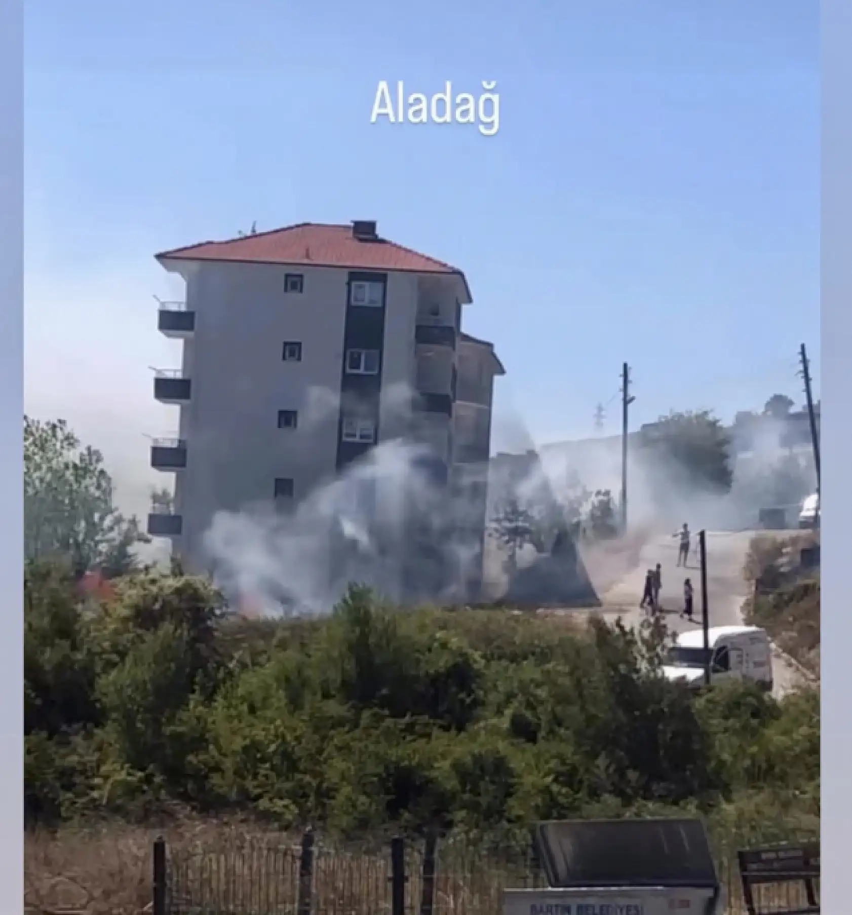 Bartın'da yine dumanlar yükseldi