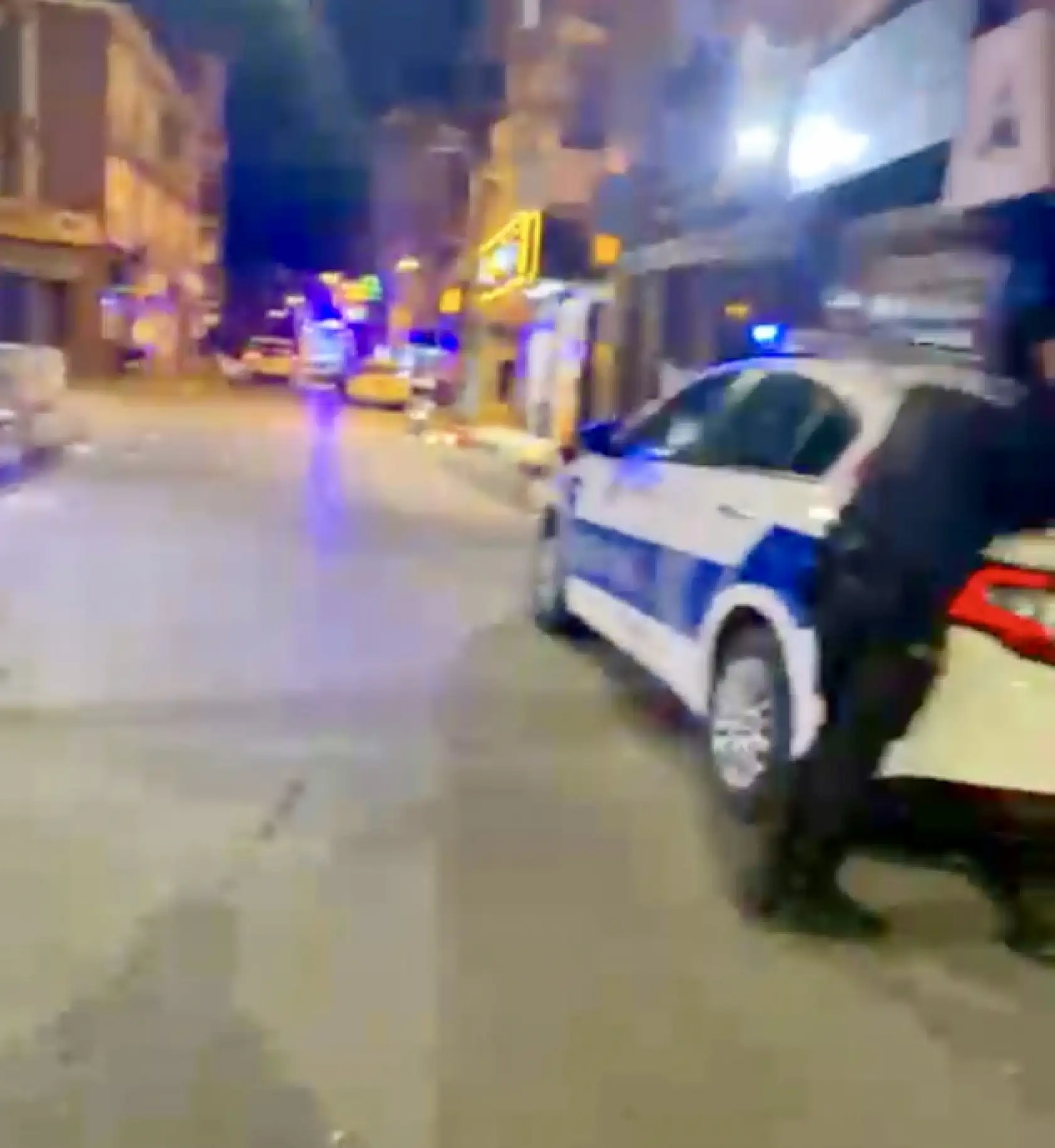 Kontrol yapılırken aracı kaçırdı