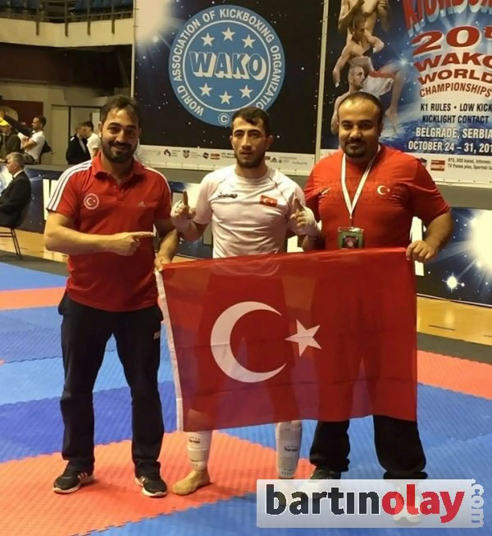 Bartın'dan Dünya'ya Altın Yumruk