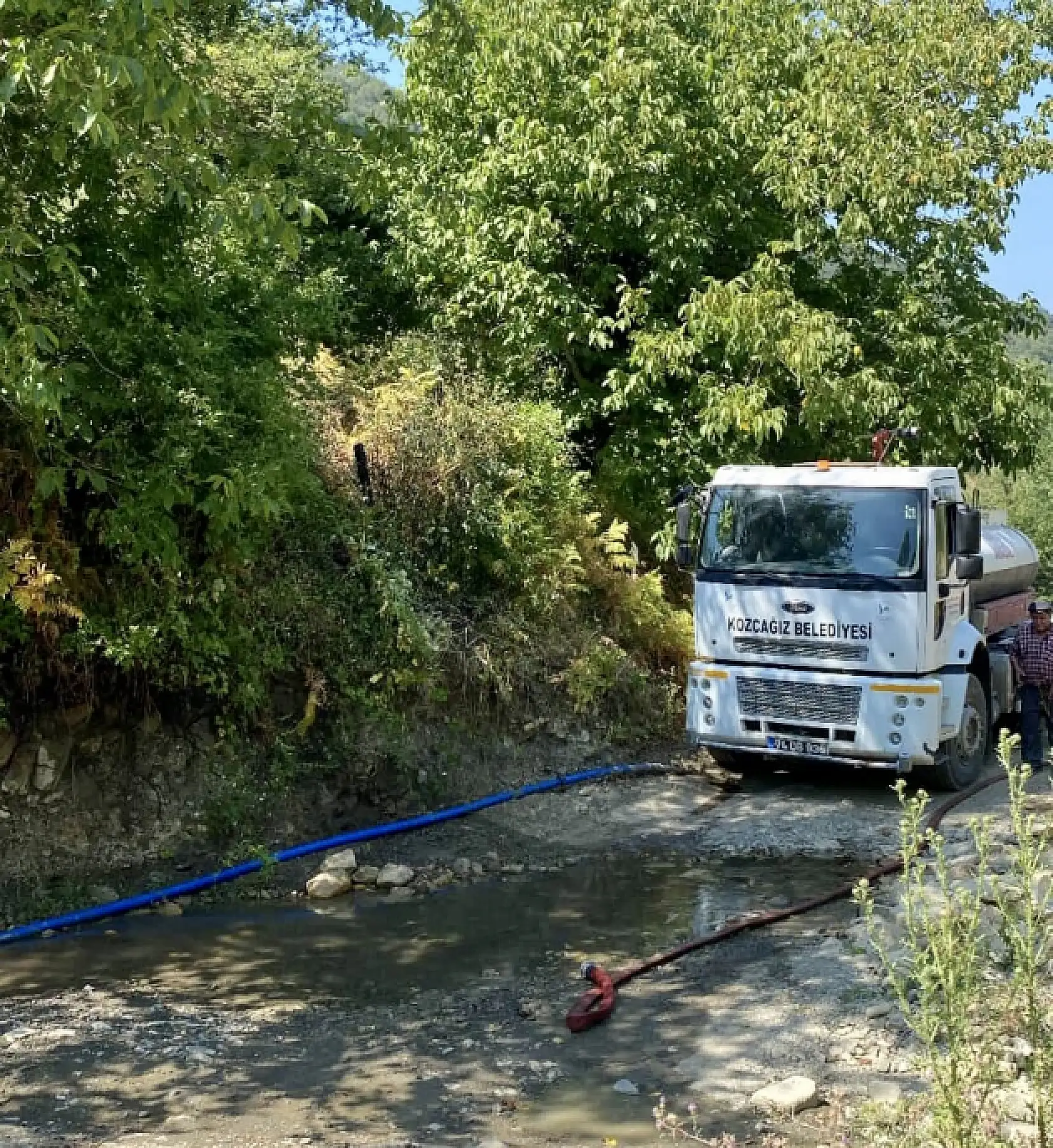 Yangın çıktı, yürekler ağza geldi