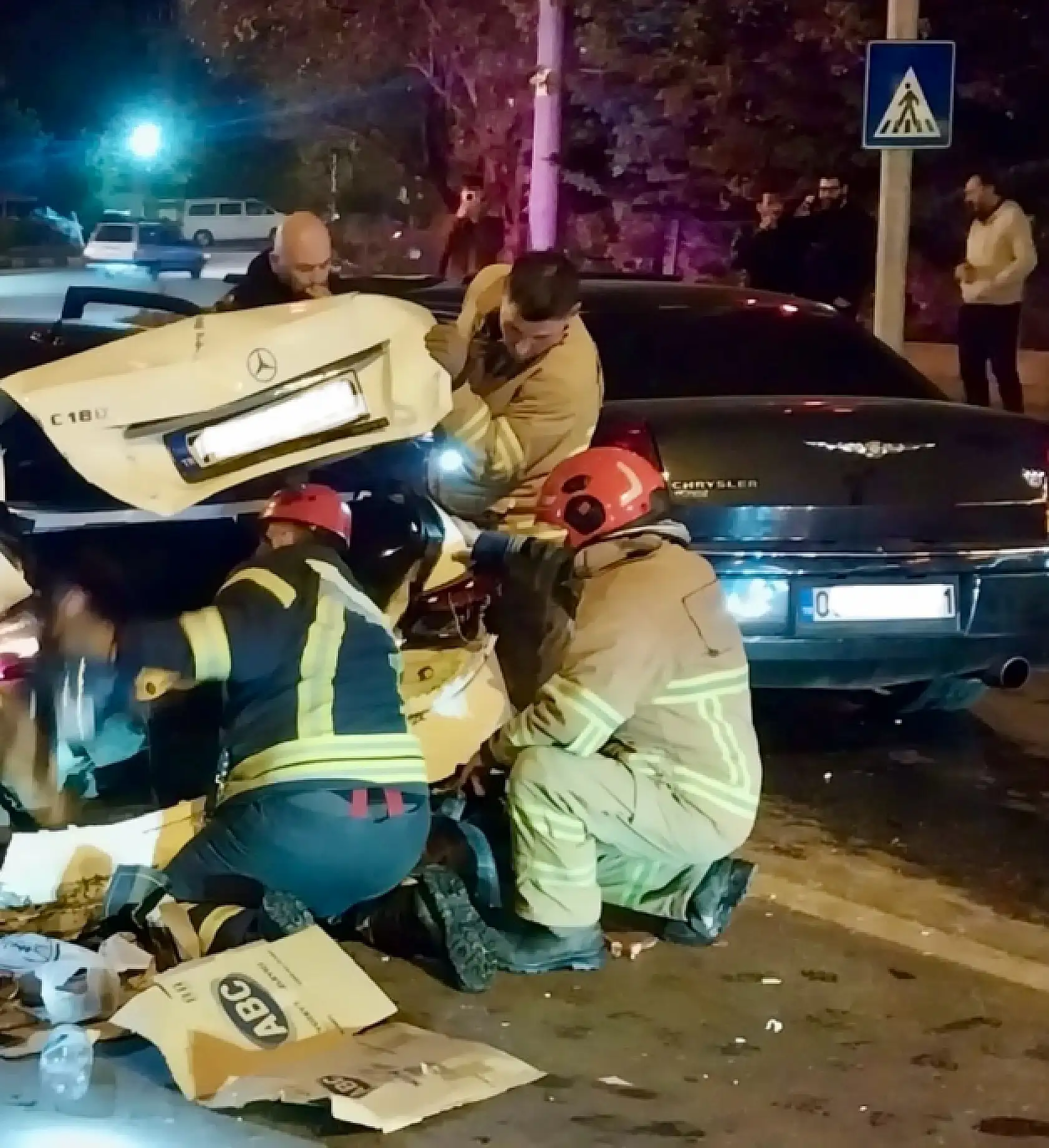 Gölbucağı kavşakta kaza