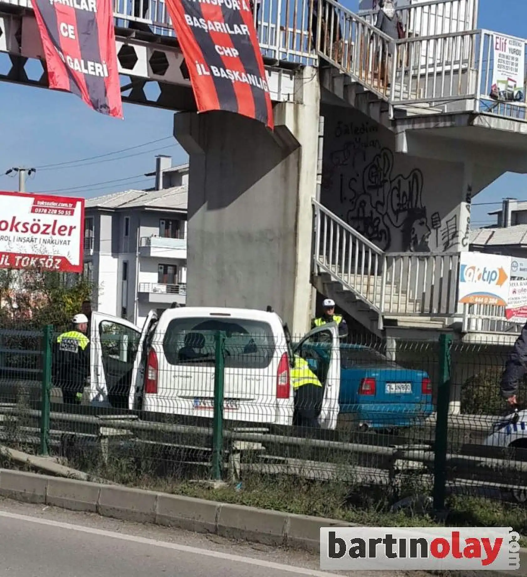 Öğle vaktinde 2 kaza birden