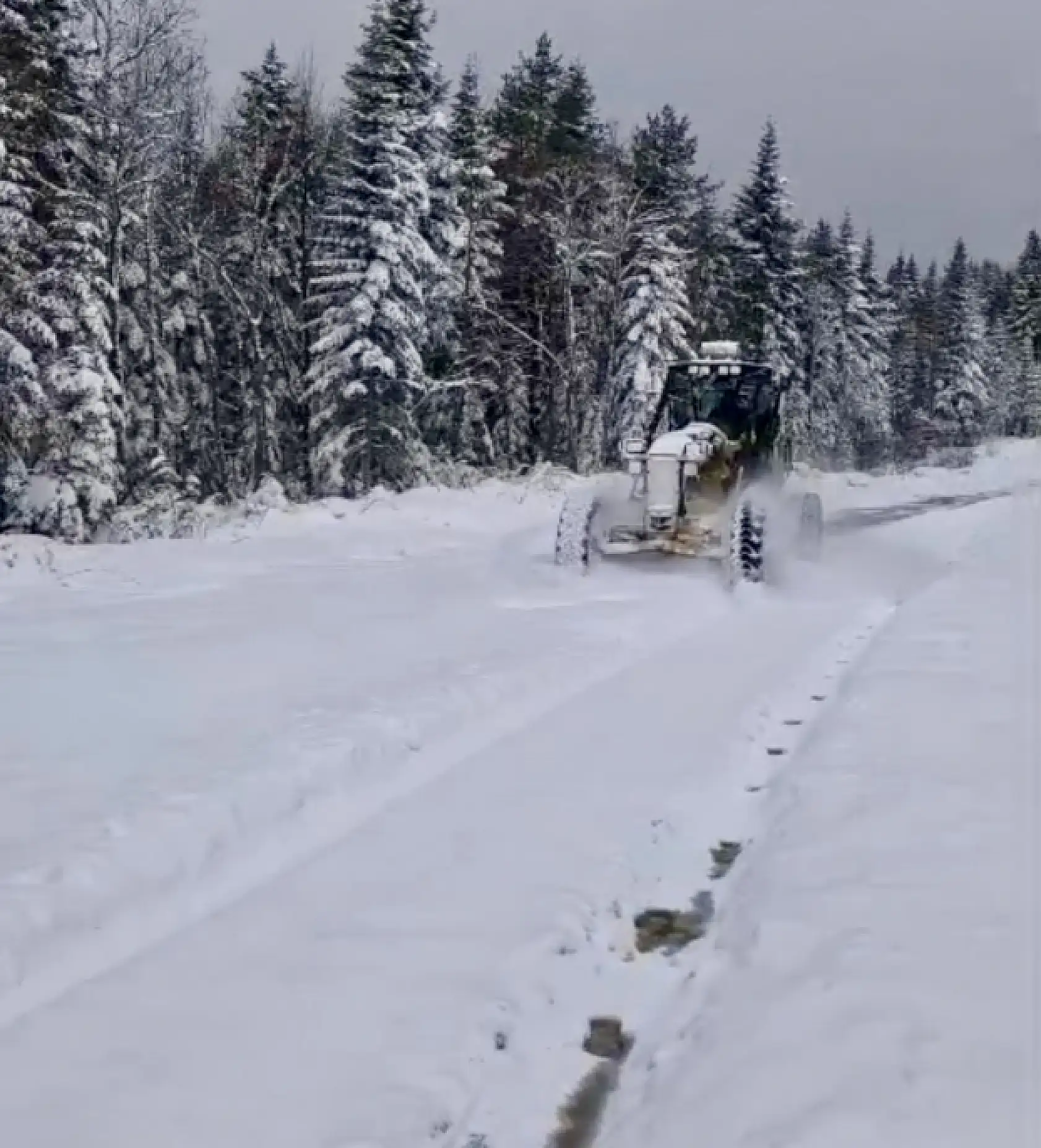 Bartın'da 19 köy yolu karda kapandı