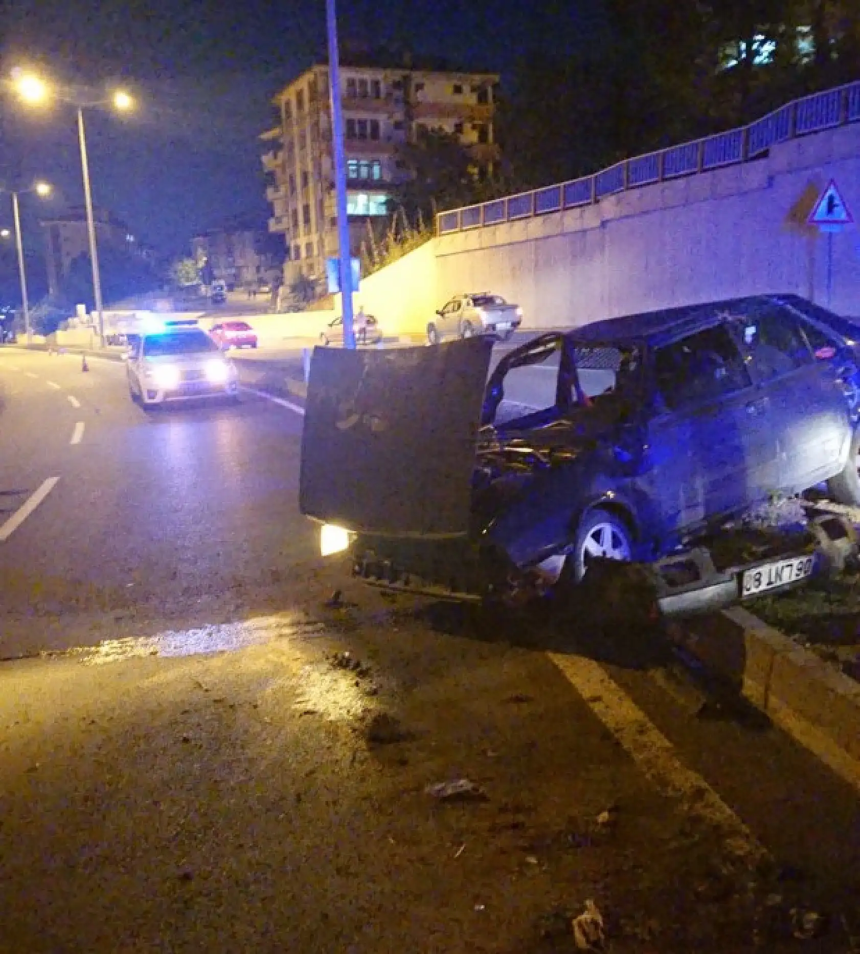 Aynı noktada yine kaza, 1 yaralı