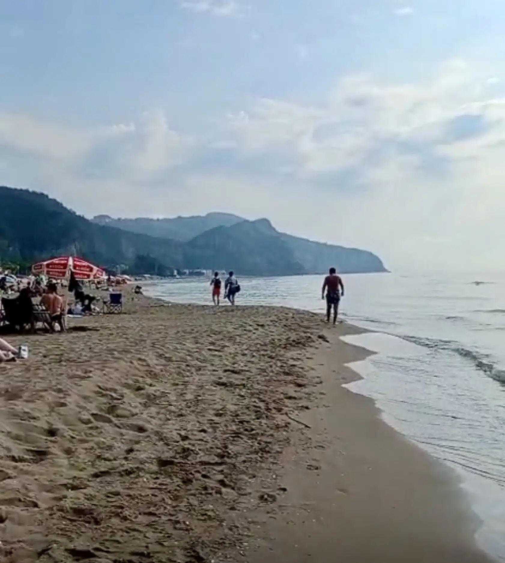 İnkumu sahilinde denize giriş yasağı