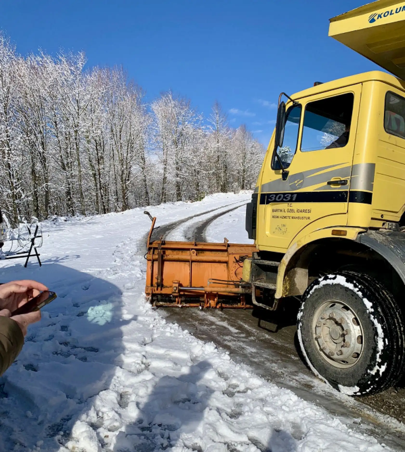 Bartın'da 60 köy yolu ulaşıma kapandı