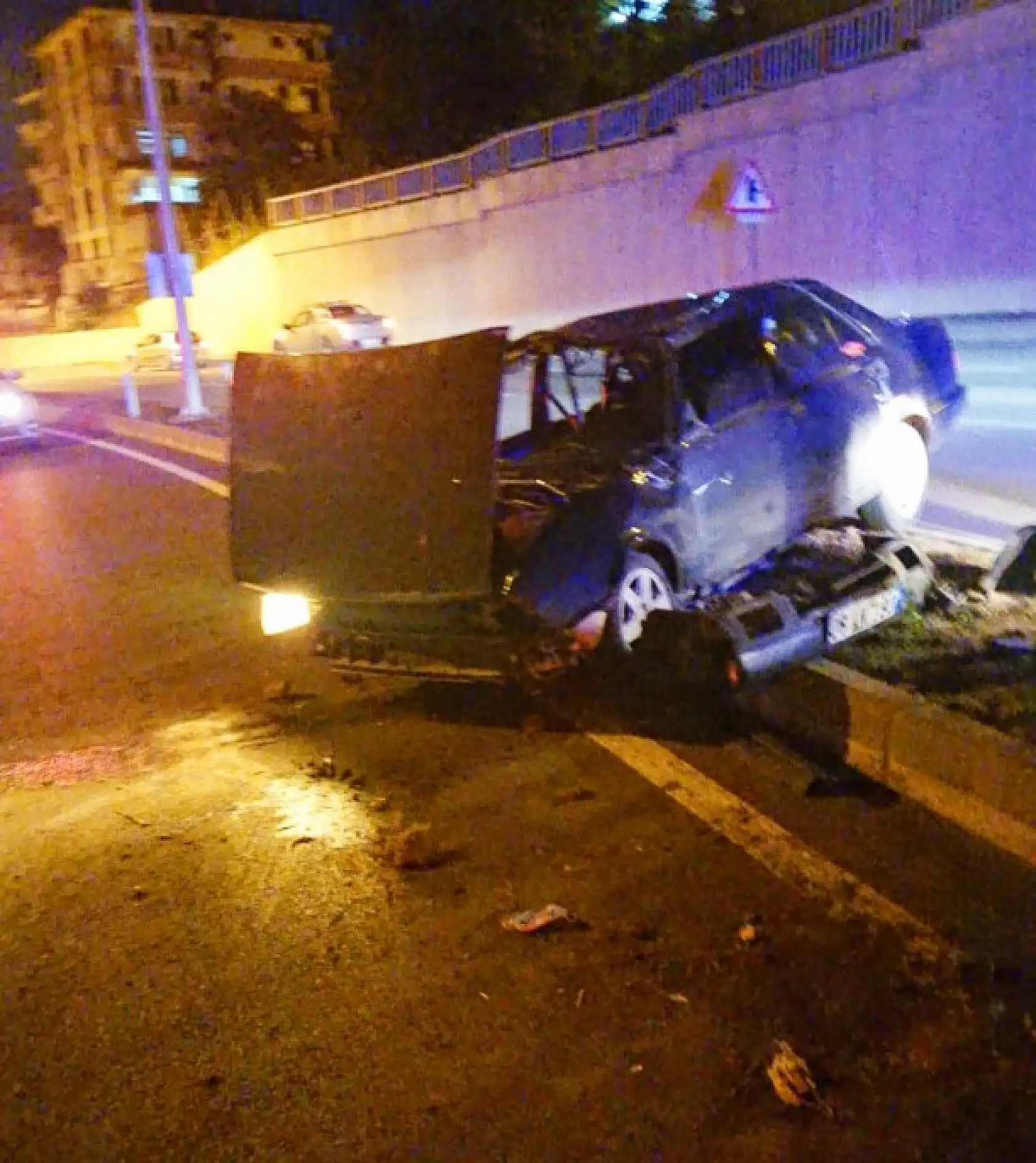 Aynı noktada yine kaza, 1 yaralı