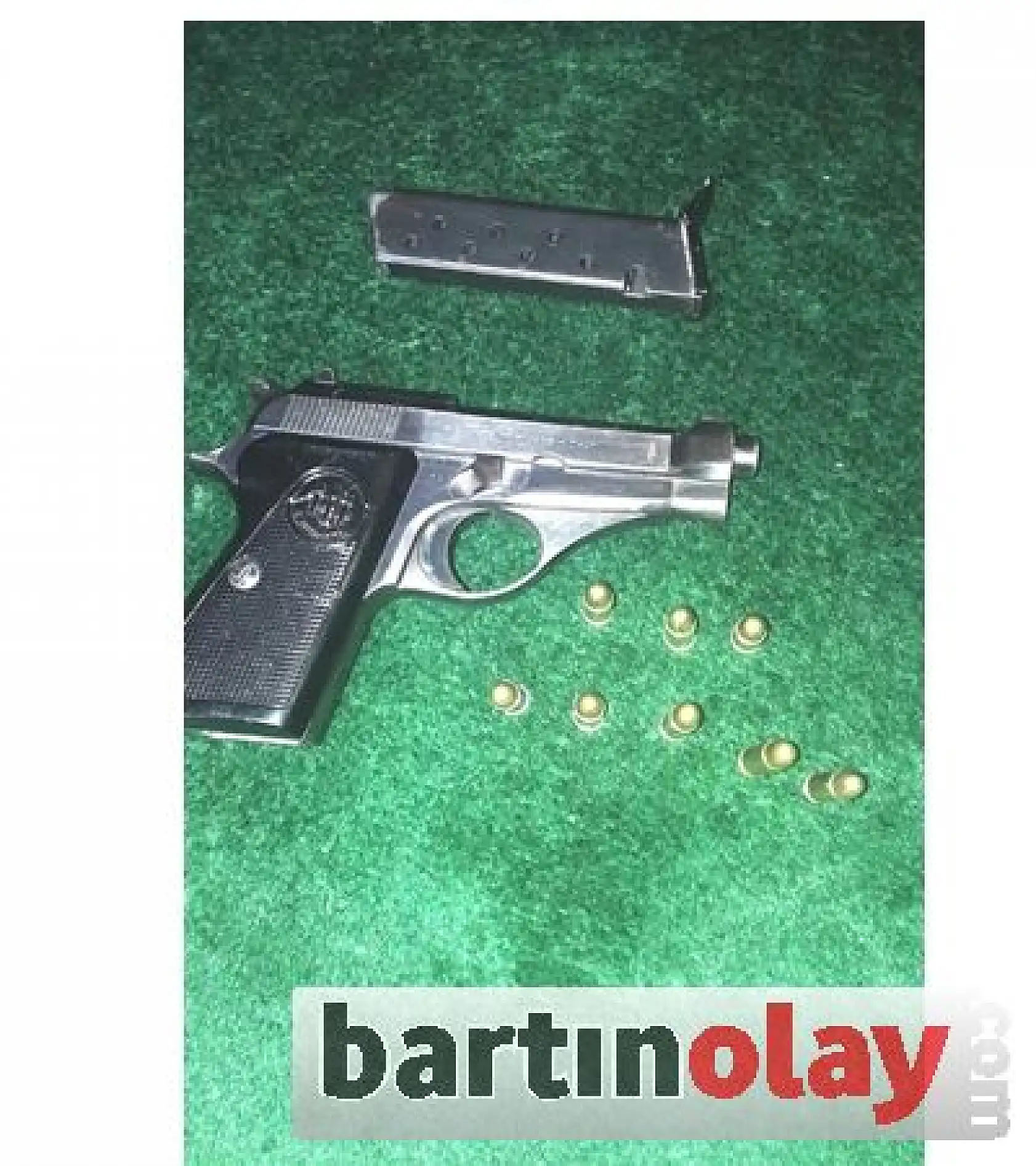 Taramalı tüfek ve silahlar ele geçirildi