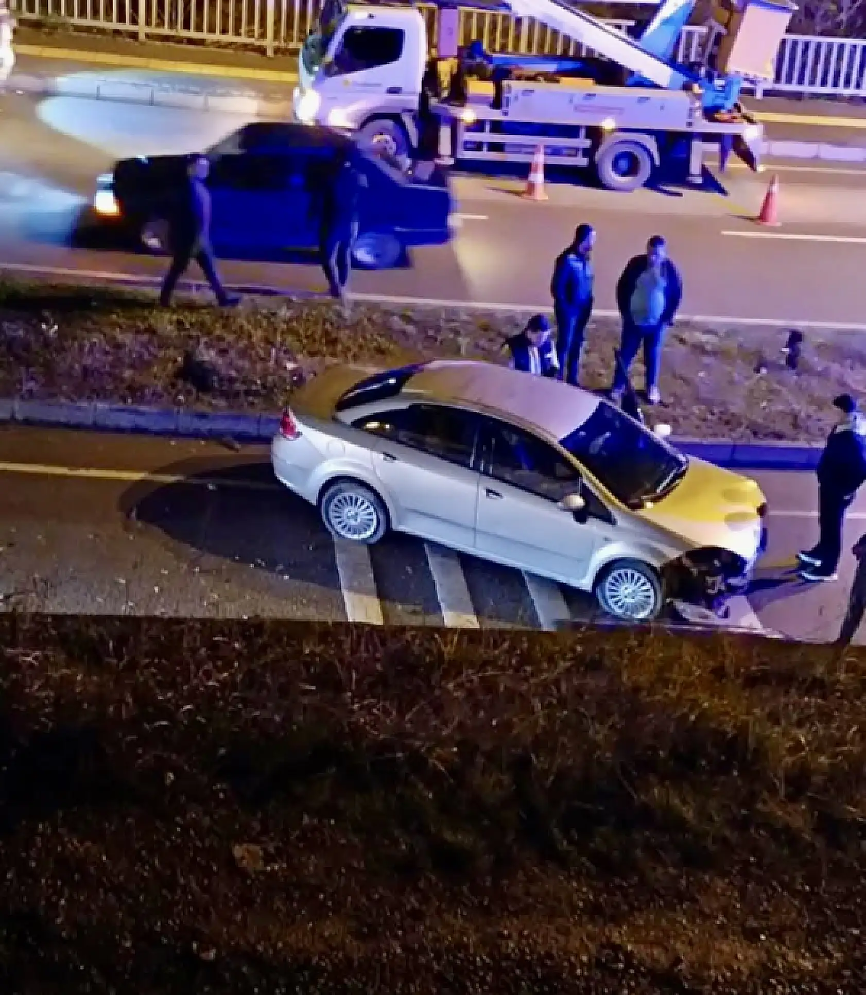 Bu yolda kazalar bitmiyor