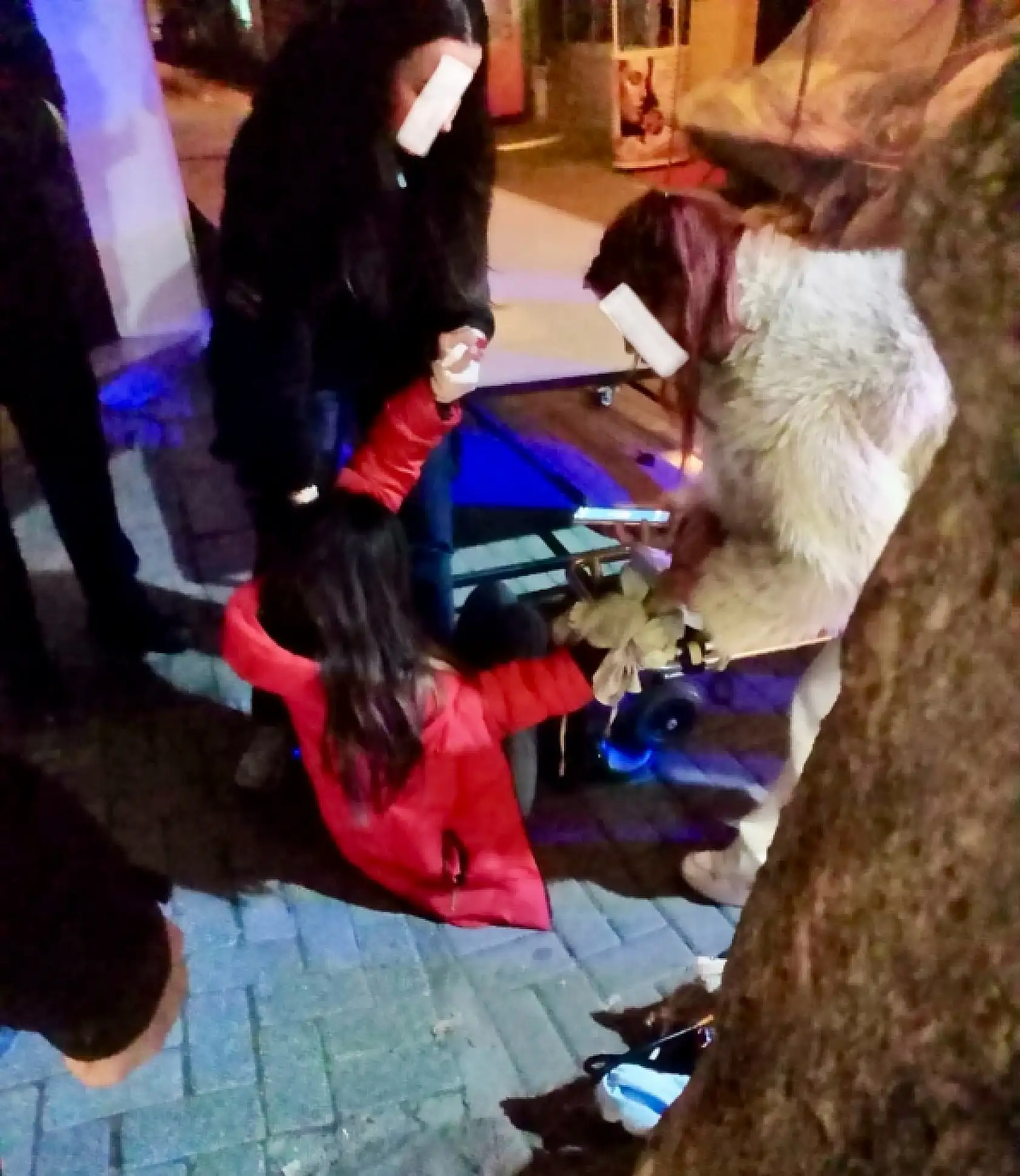 Gece yarısında hareketli dakikalar