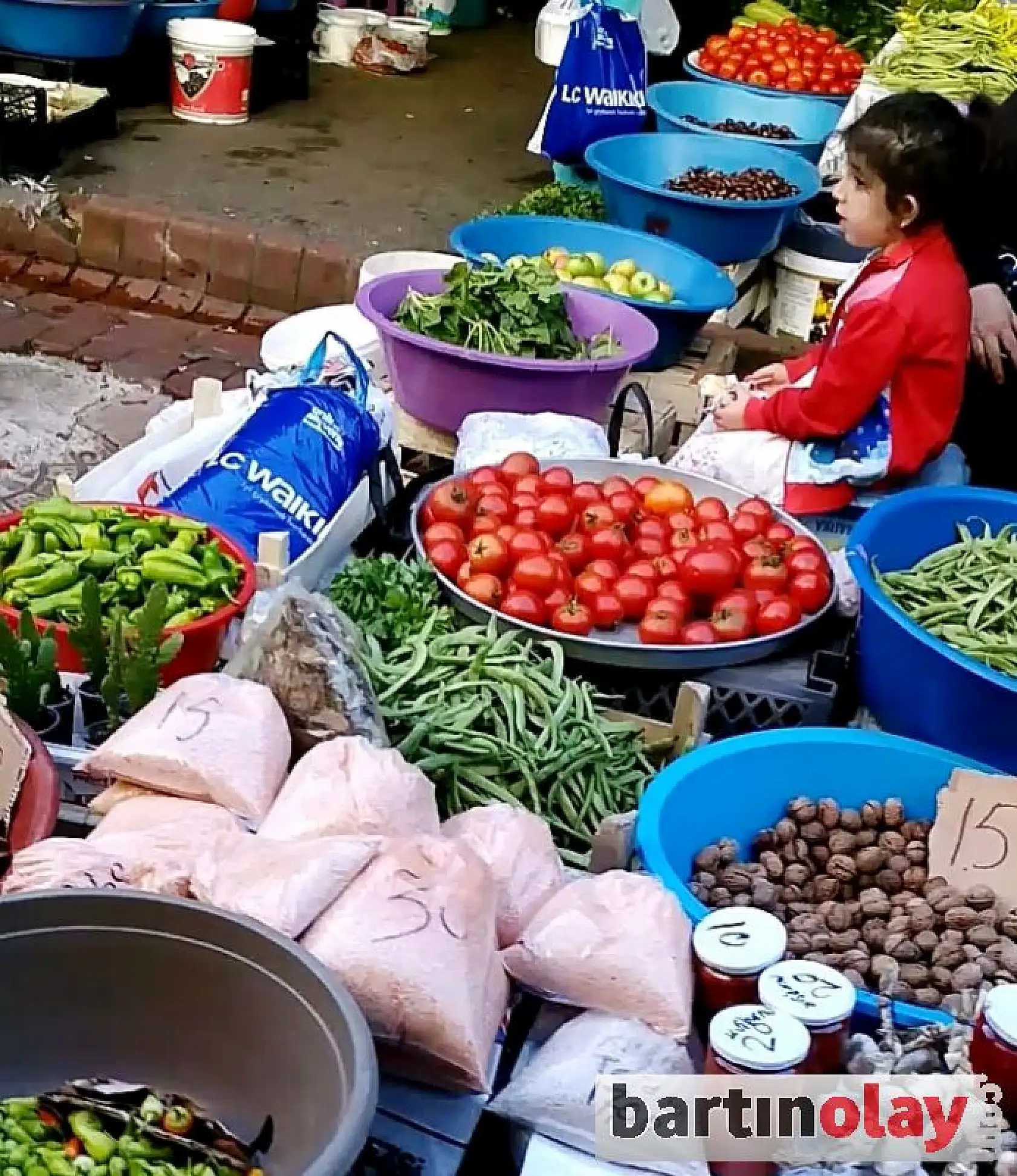 Galla pazarından görüntüler