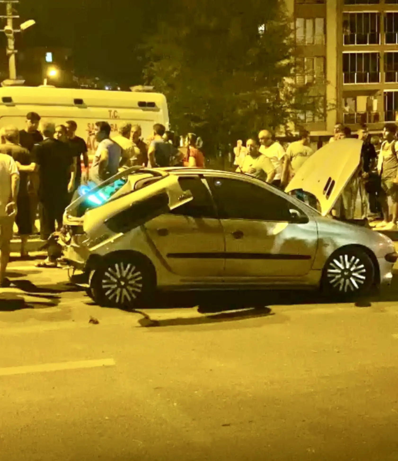 Çevre yolunda kaza üstüne kaza