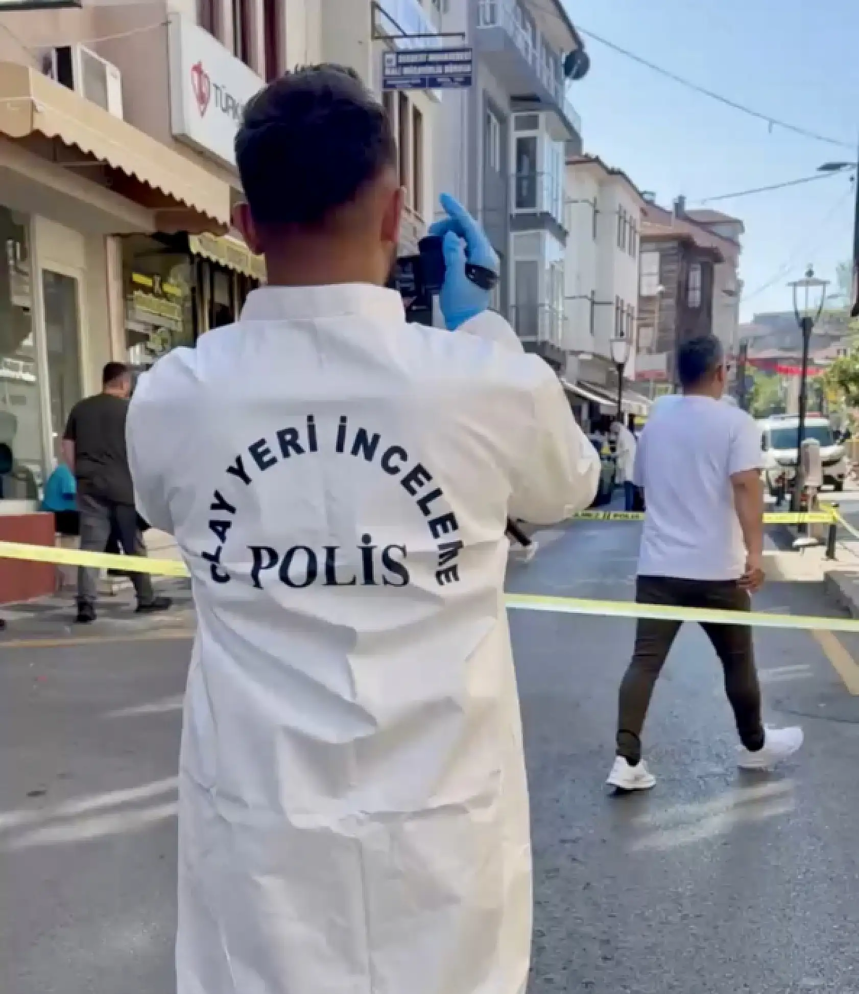 Bartın şadırvanda silah sesleri