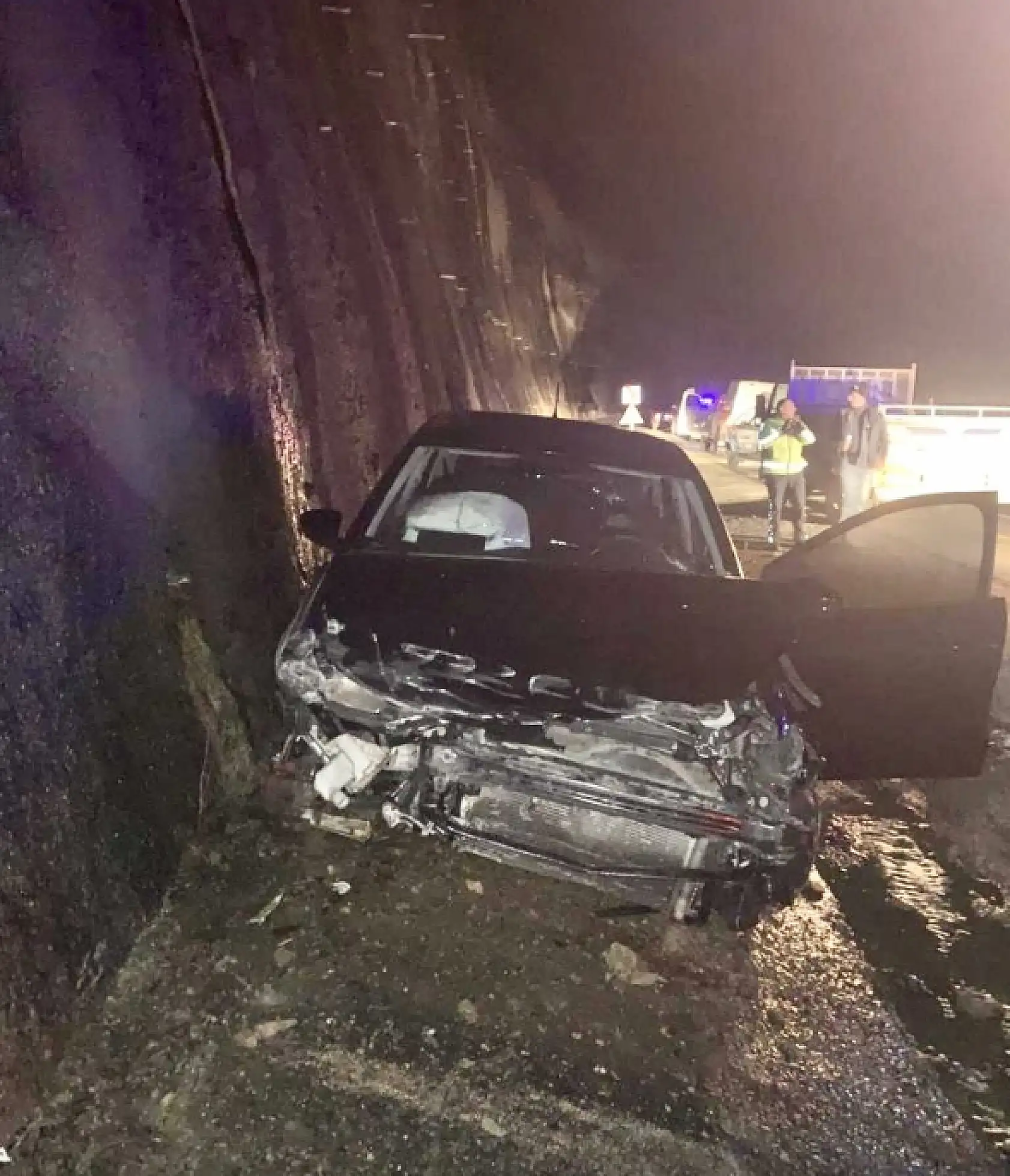 Baraj bölgesinde kaza