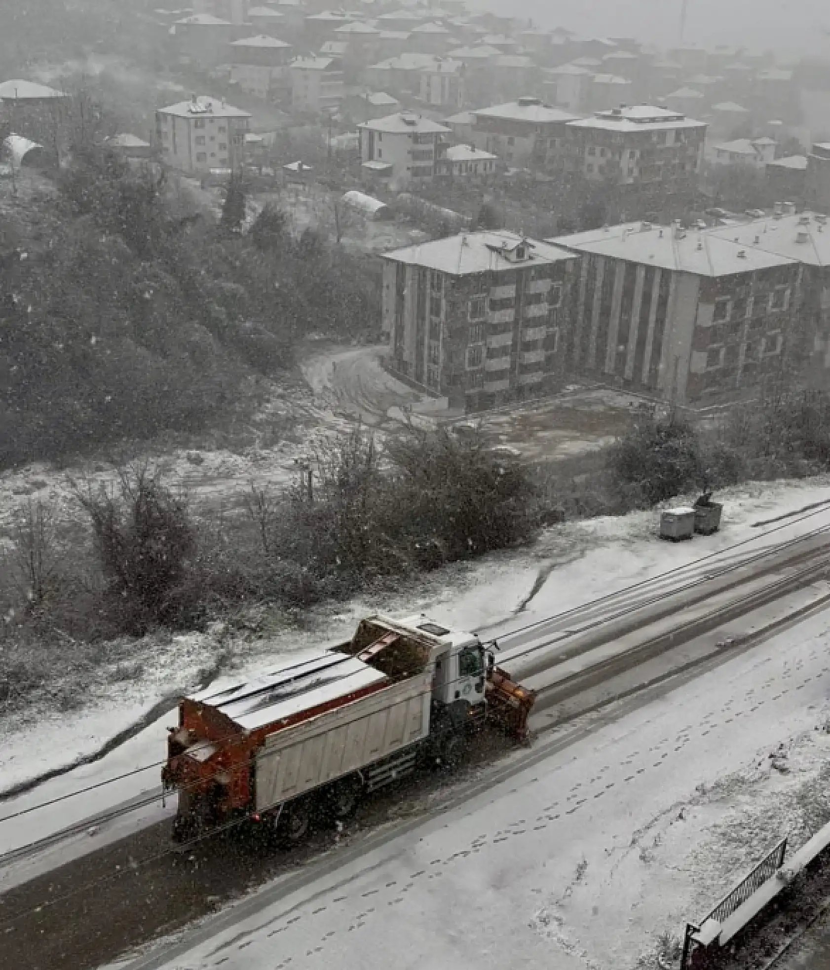 Bartın beyaza büründü