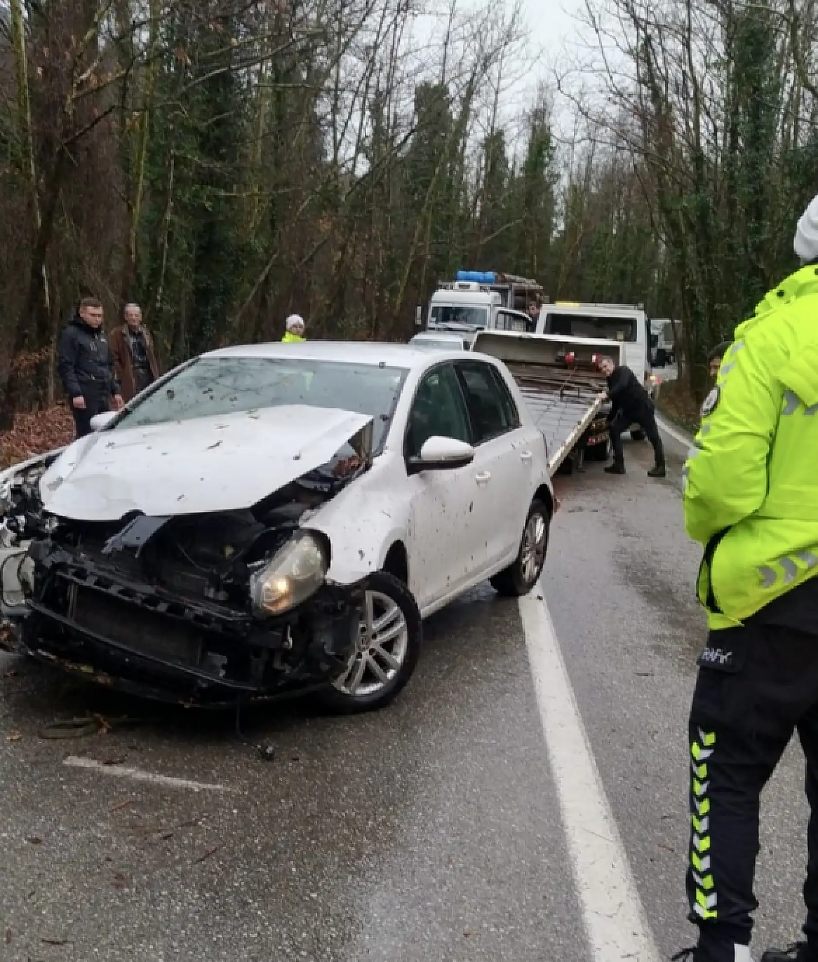 Bartın Safranbolu yolunda kaza