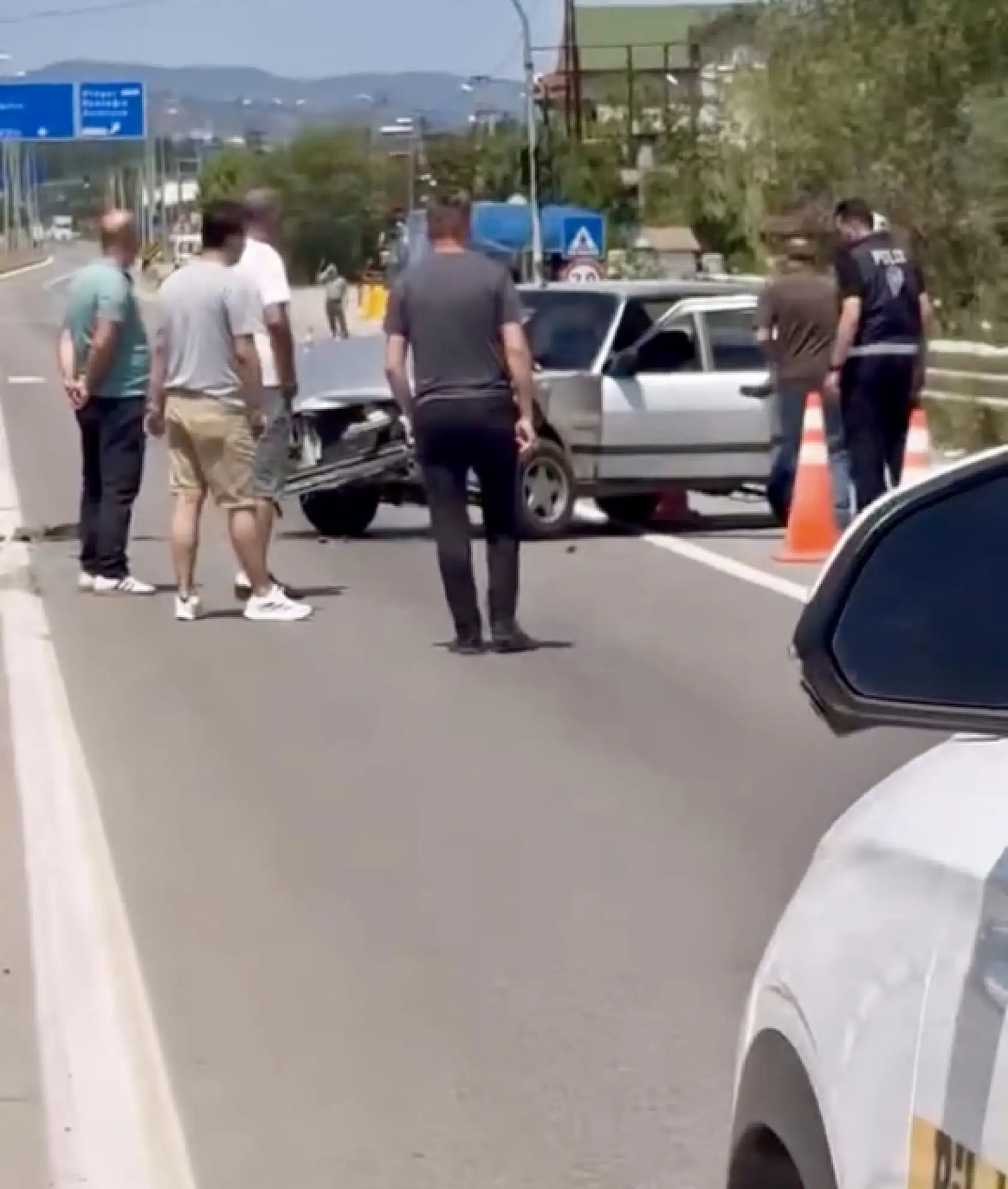 Kontrol Noktasında Kaza!