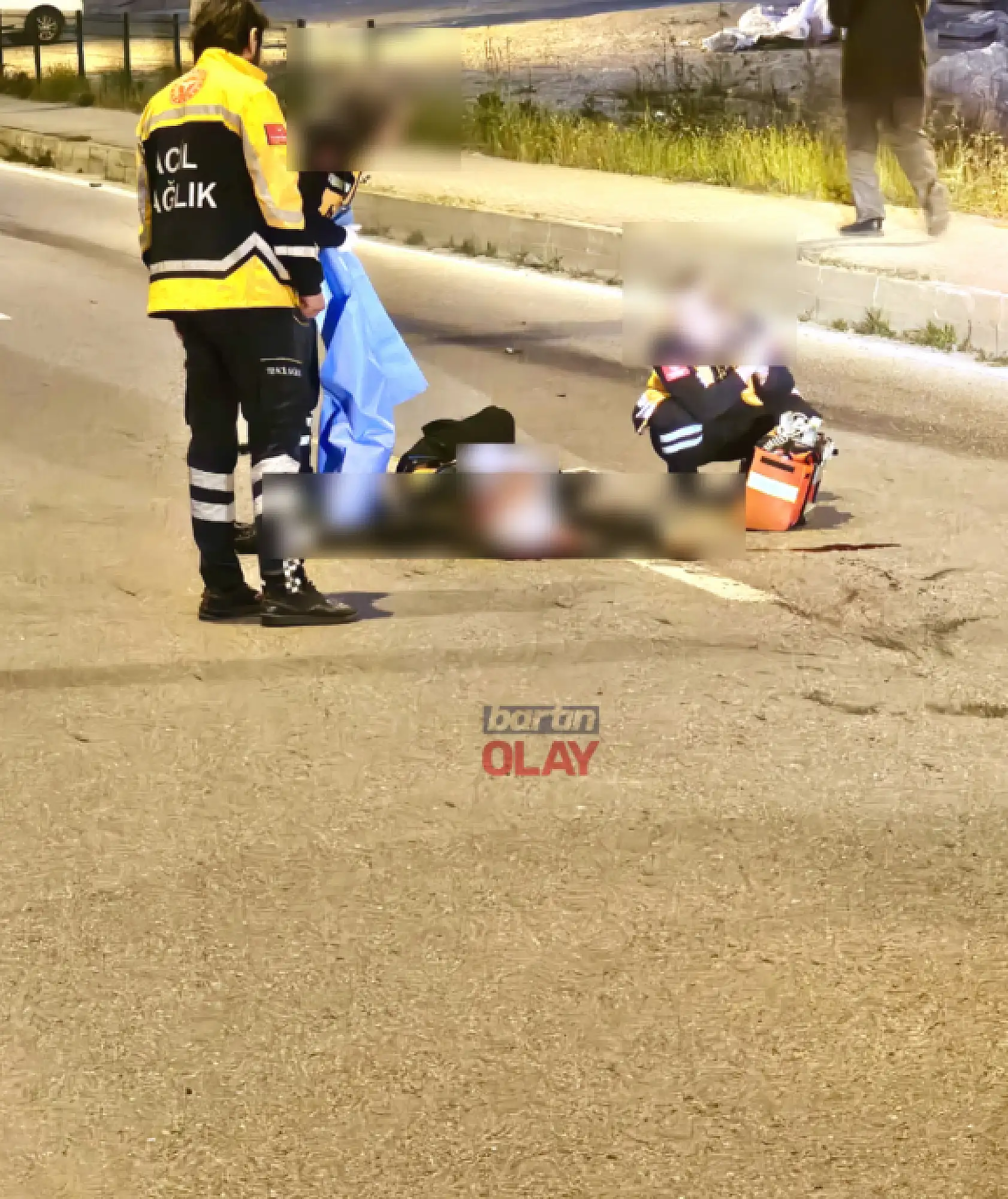 Bartın'da ölümlü Motosiklet kazası