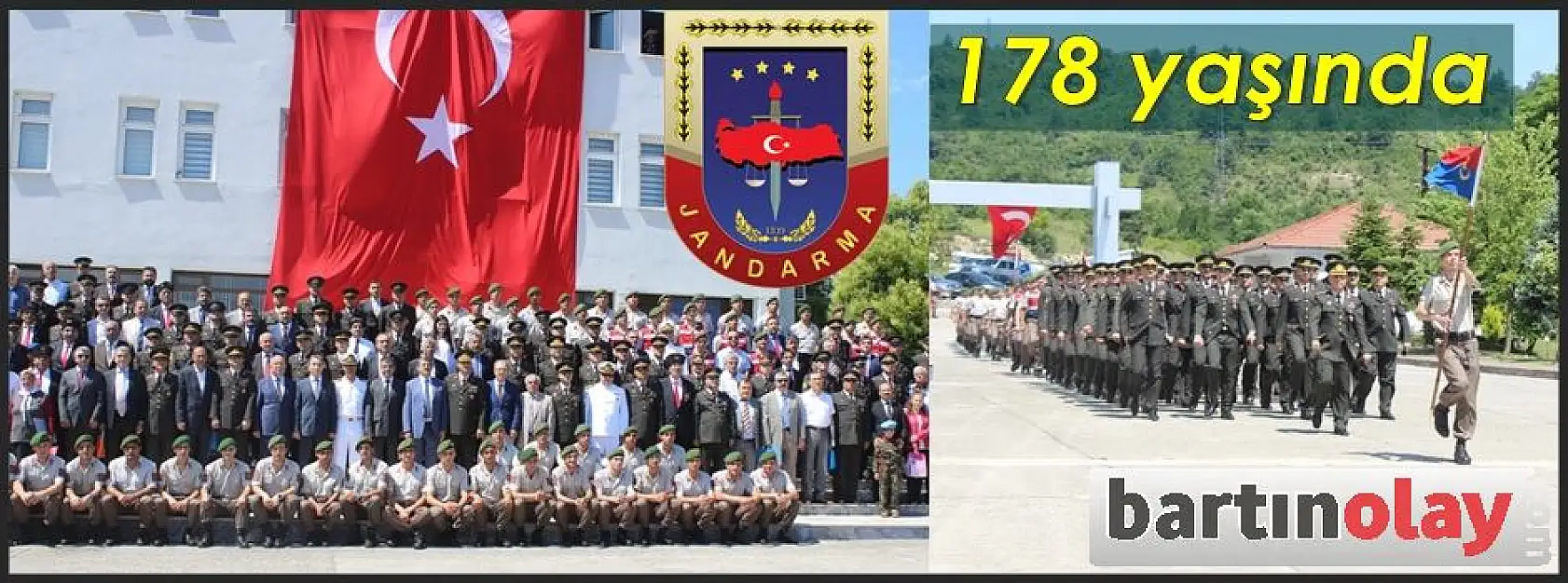 Jandarma teşkilatının 178.yılı kutlandı