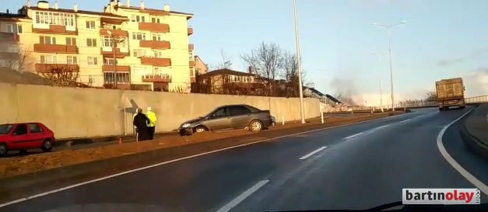 Aynı noktada yine kaza!