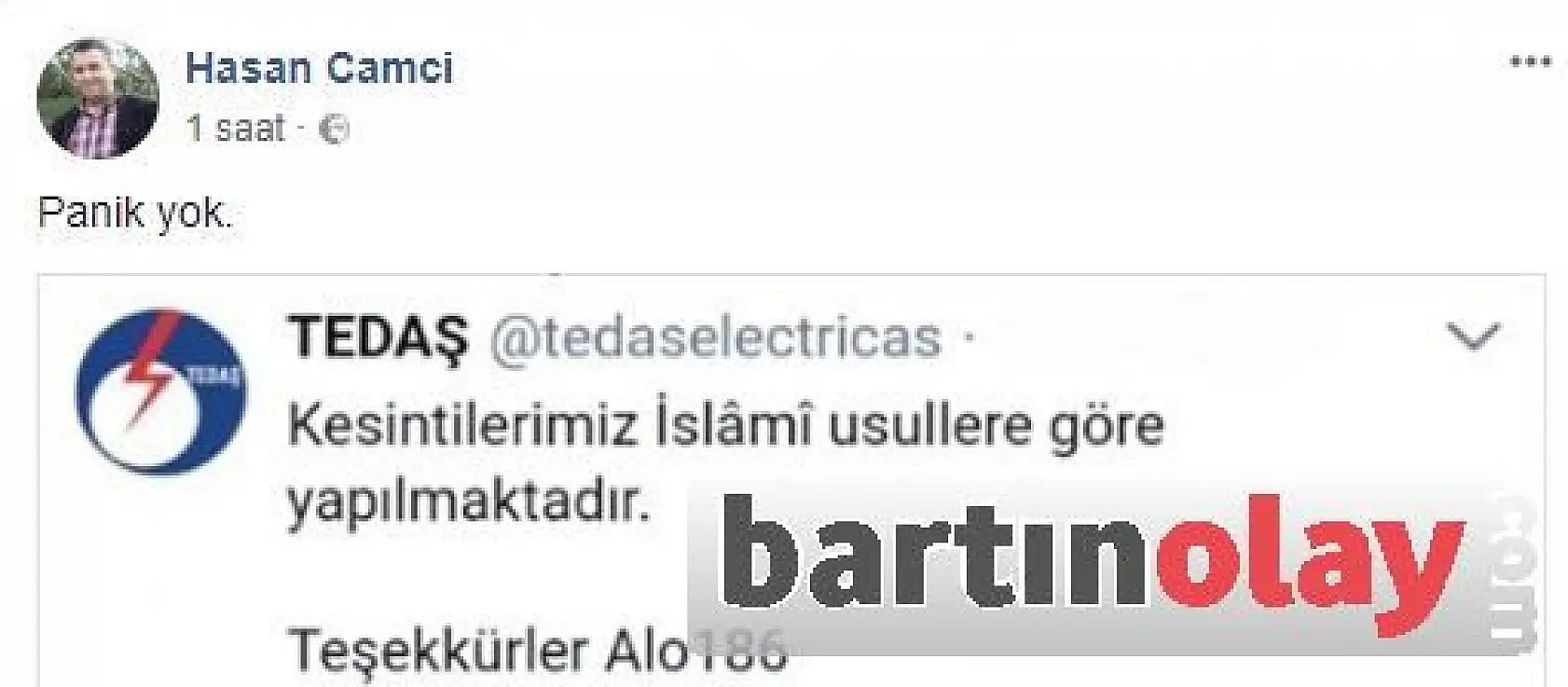 Elektrik kesintilerine verilen tepkiler