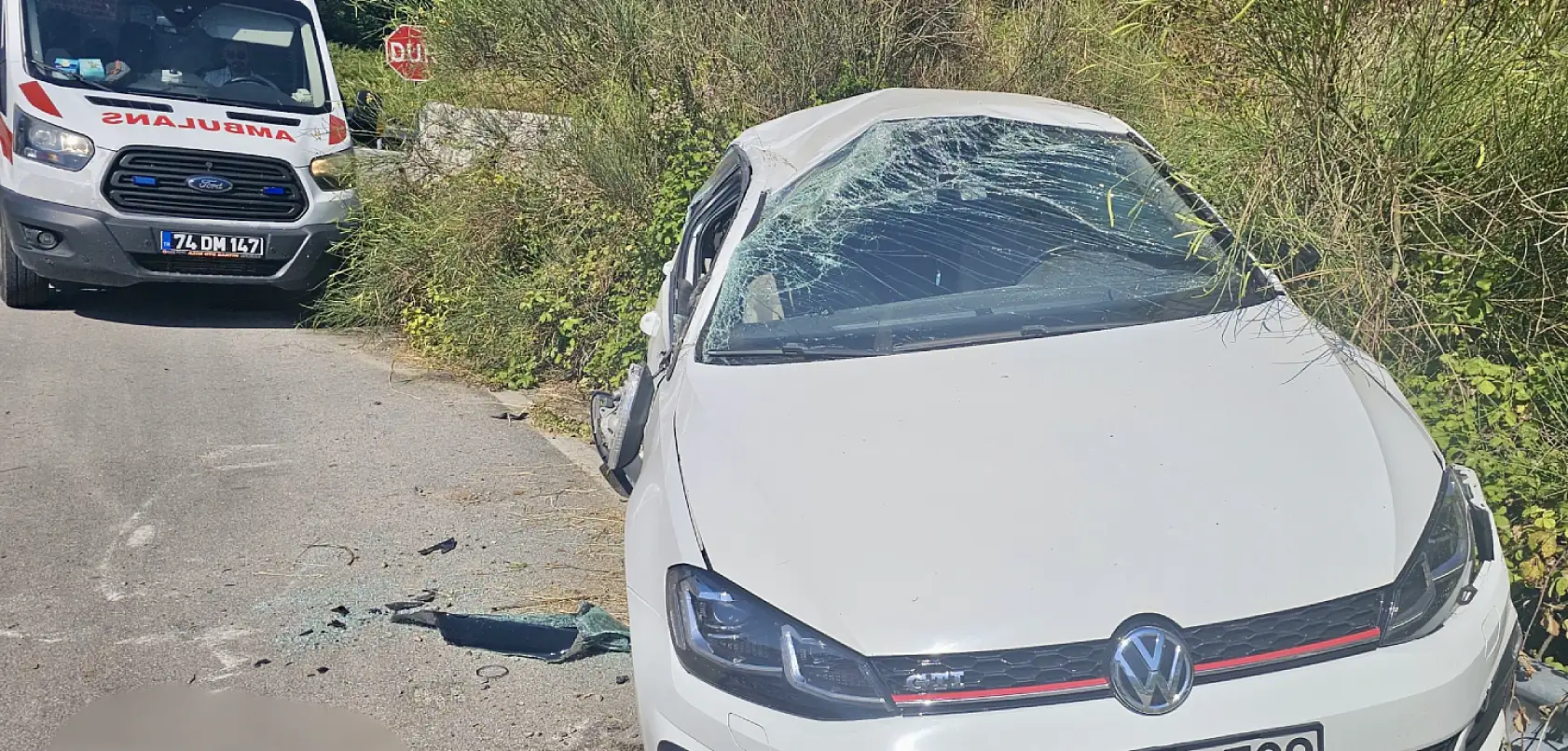 Son anda felaketten dönüldü