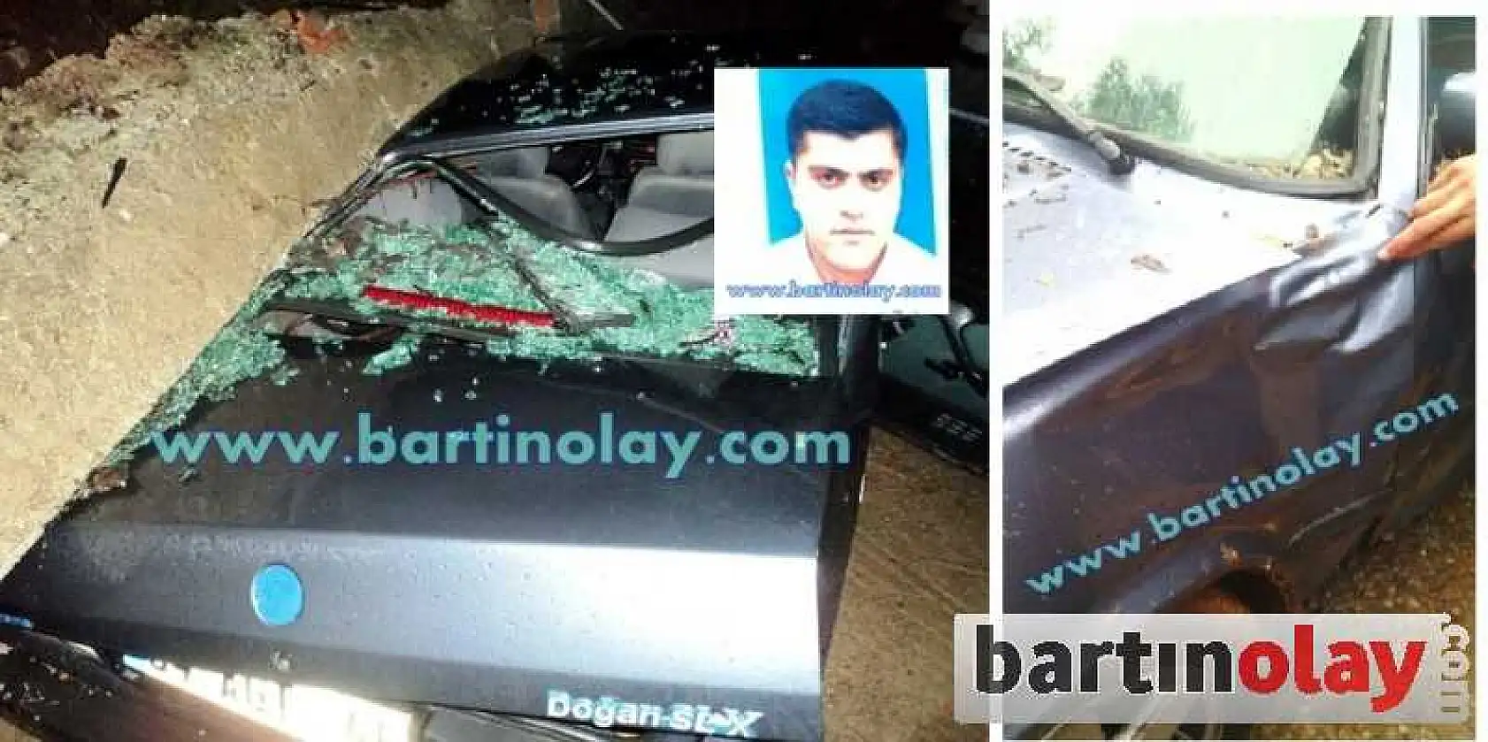 GÖÇEN DUVAR İLE ARAÇ ARASINDA EZİLDİ