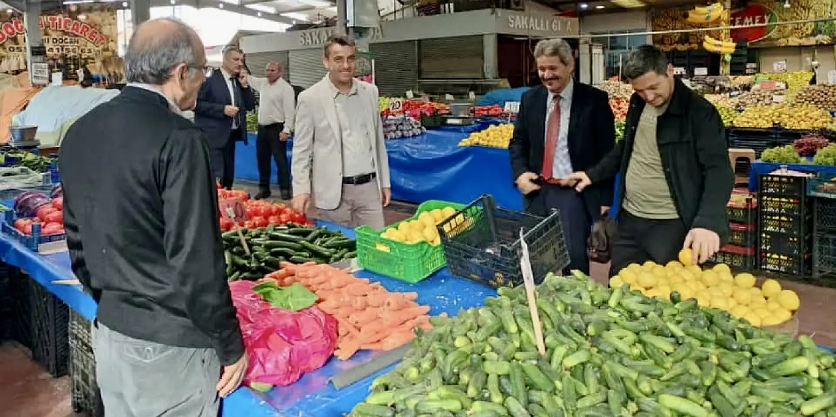 Esnaflar dayanışmada buluştu