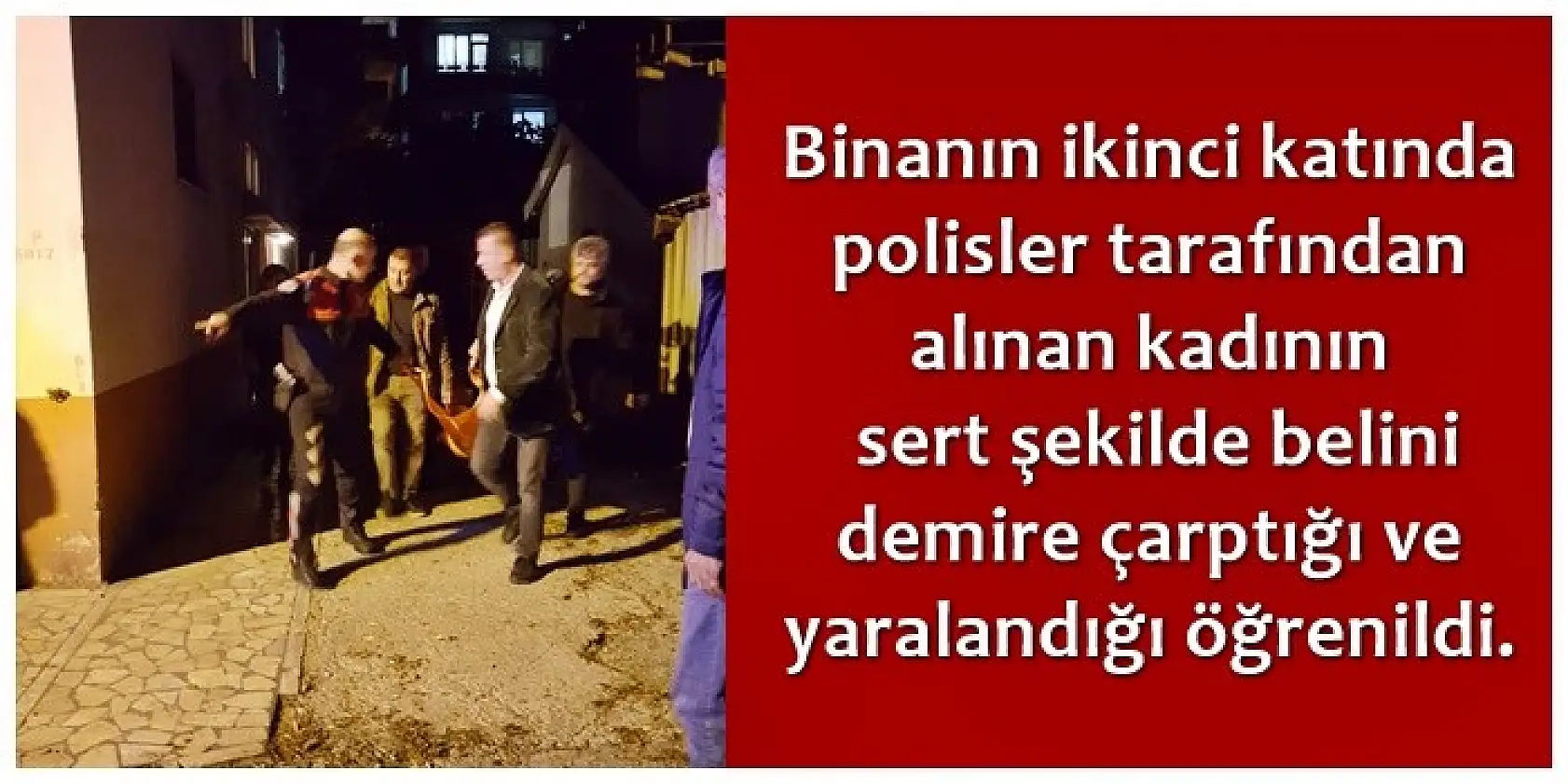 Bartın'da korku dolu anlar 