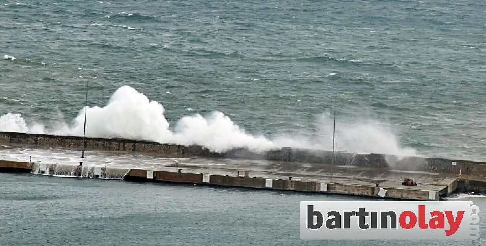 Amasra'da dev dalgalar