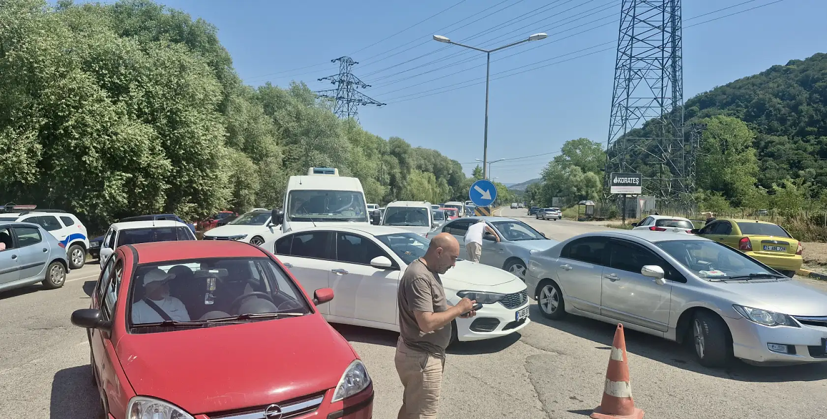 Hafta sonu sahiller tıklım tıklım doldu