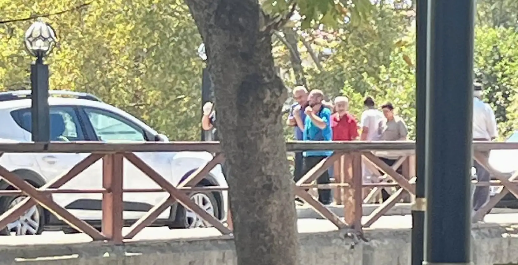 Orduyeri Köprüsünde hareketli dakikalar