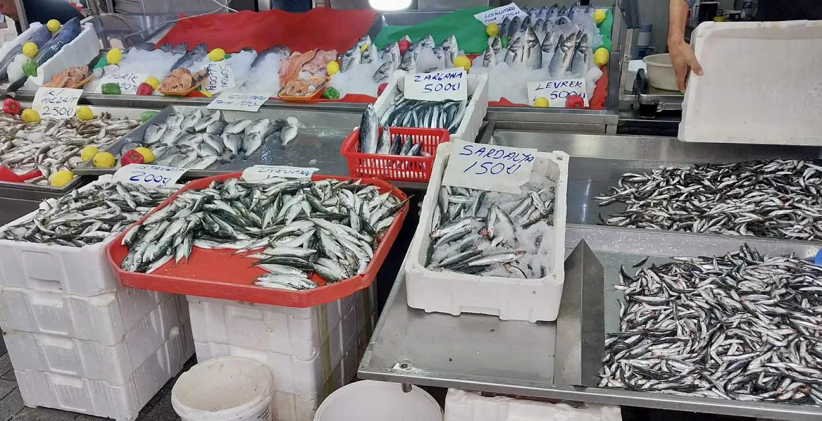 Deniz veriyor, tezgahlar boş kalmıyor