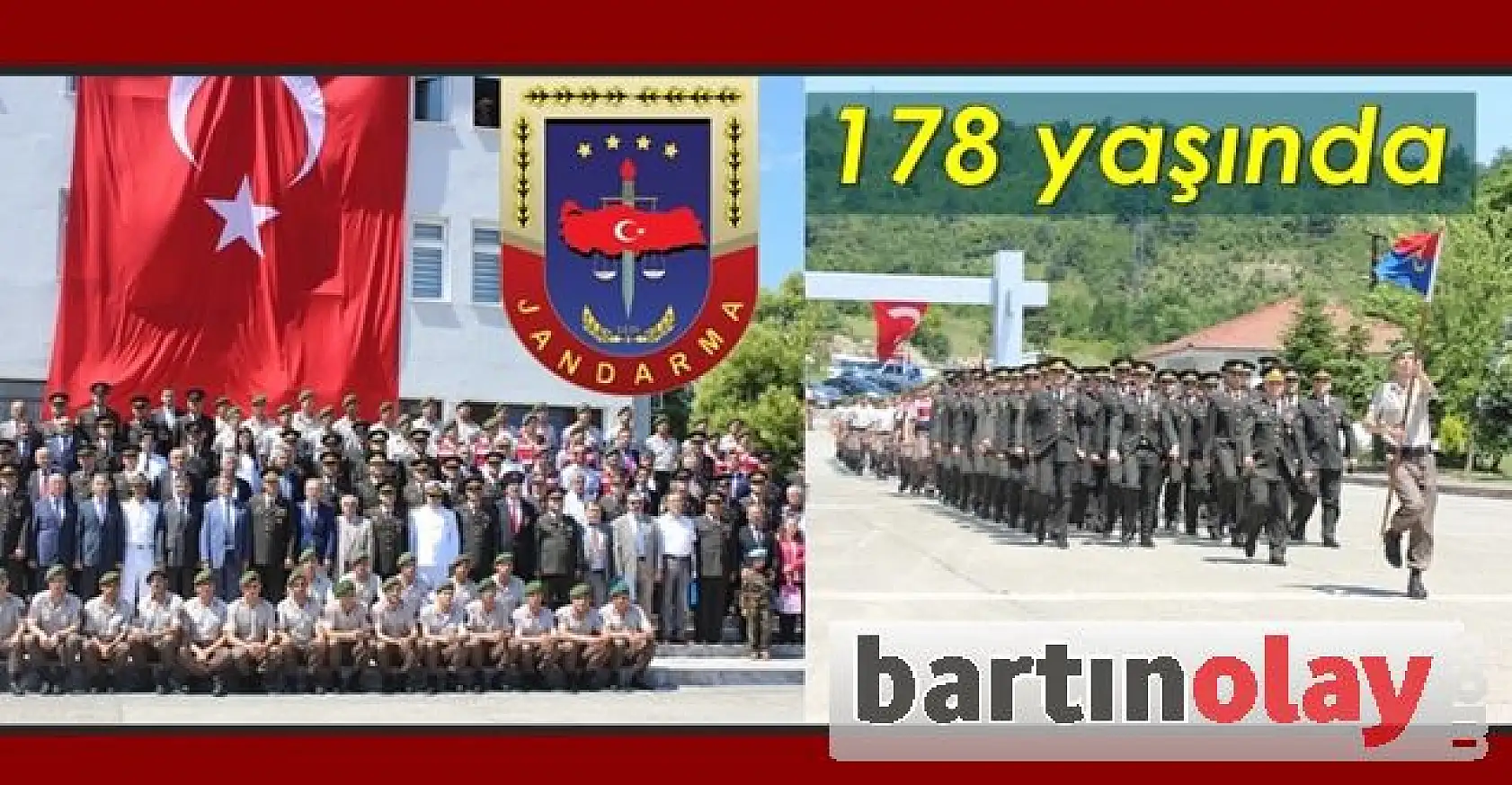 Jandarma teşkilatının 178.yılı kutlandı