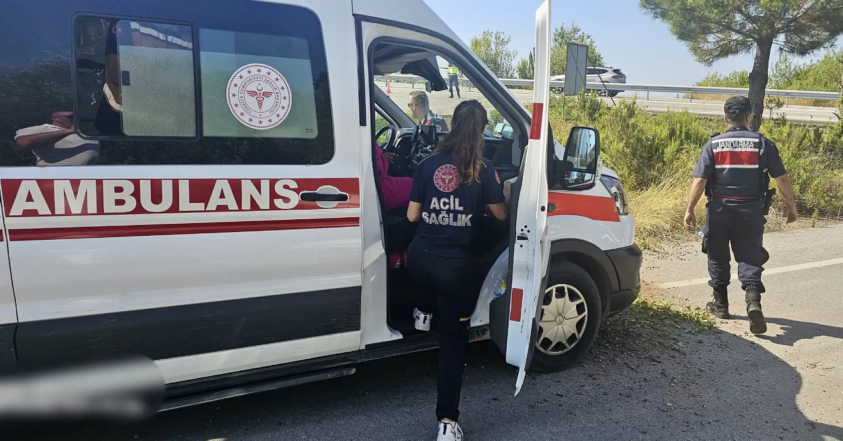 Son anda felaketten dönüldü