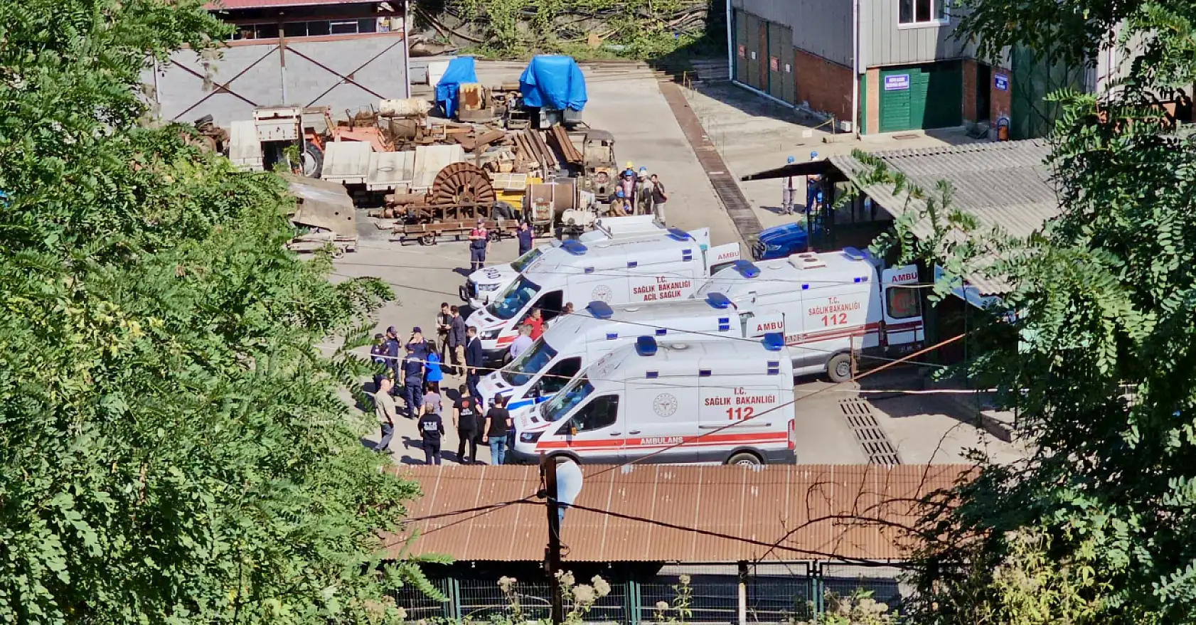 Zonguldak maden ocağında göçük