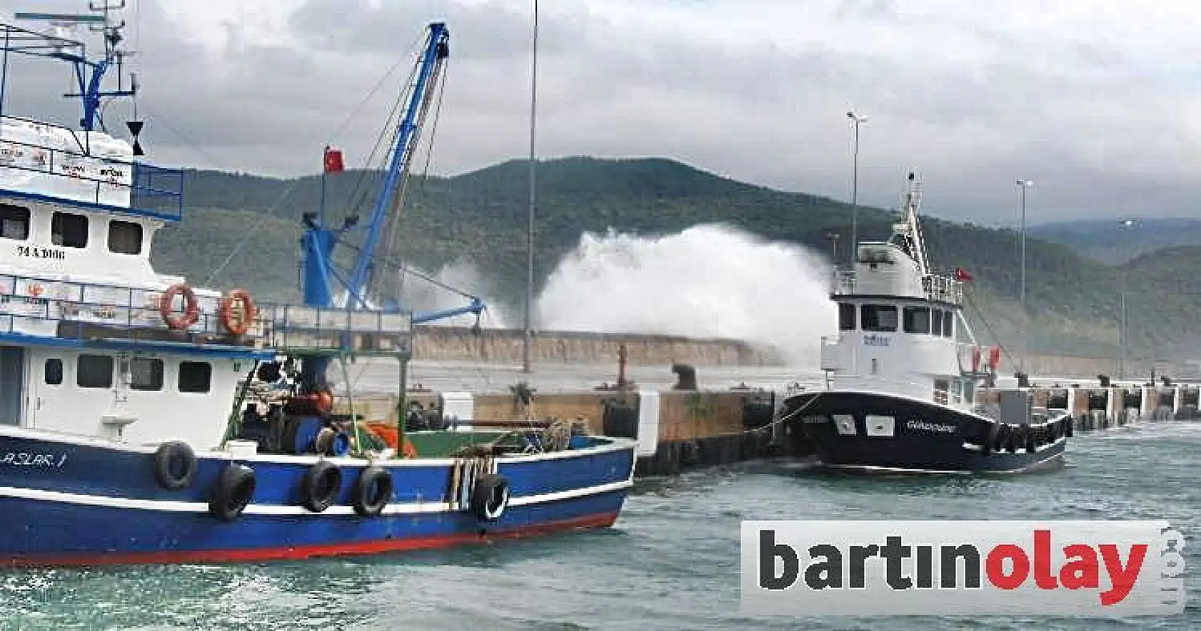 Amasra'da dev dalgalar