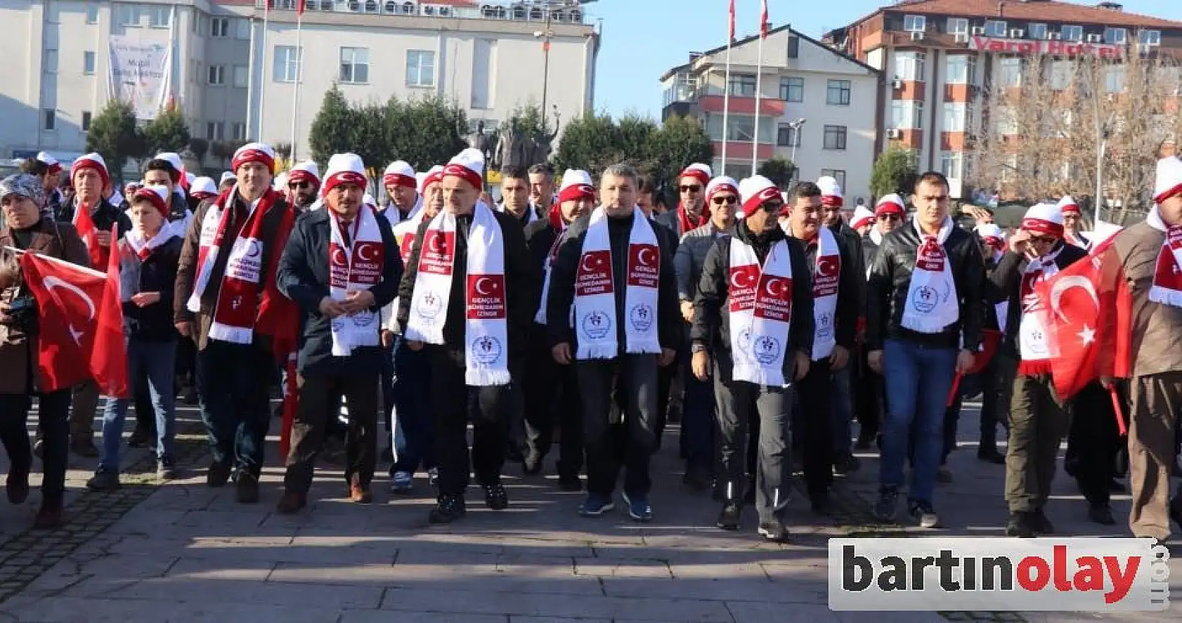 Bartın'da Sarıkamış şehitleri anıldı