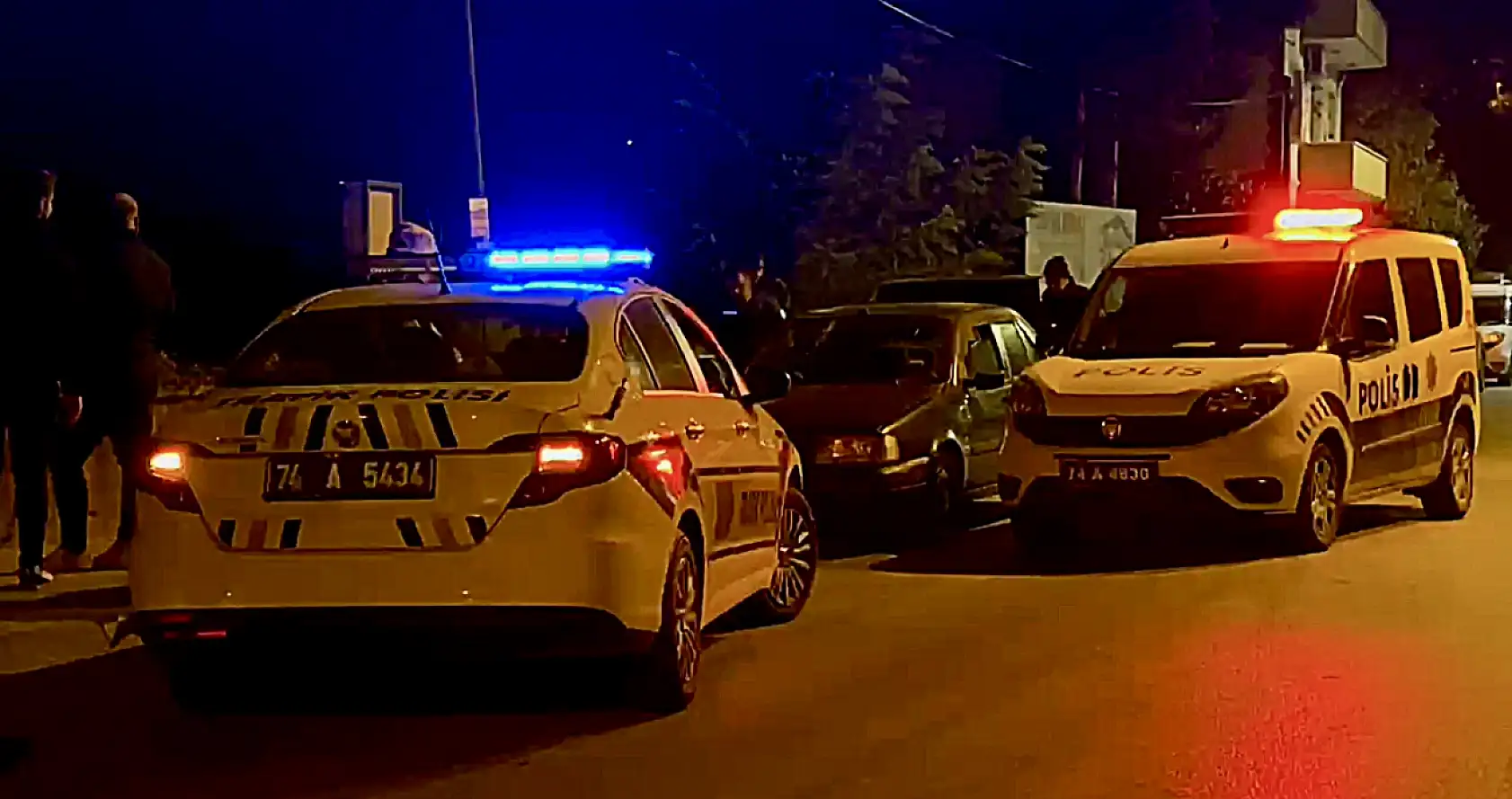 Polis kaçan sürücünün peşine düştü