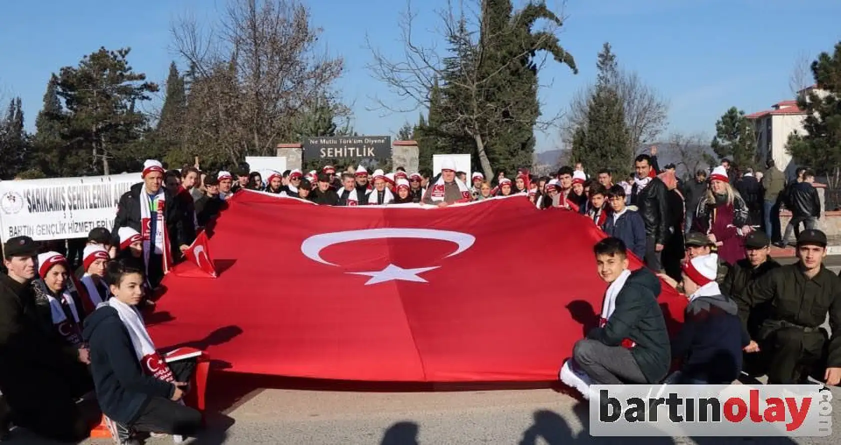 Bartın'da Sarıkamış şehitleri anıldı