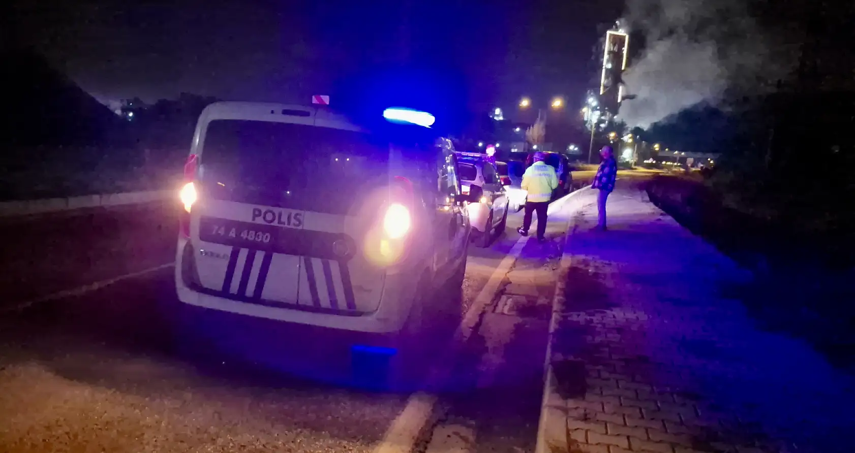 Polisten kaçış planı ters tepti