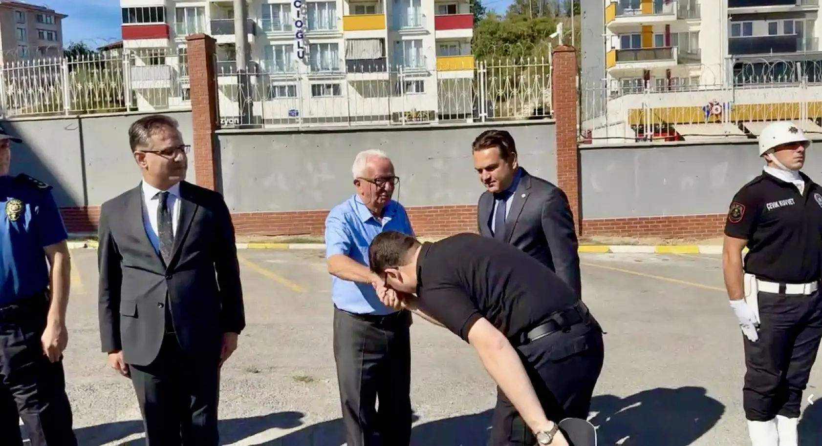 Yeni Emniyet Müdüründen duygulandıran an