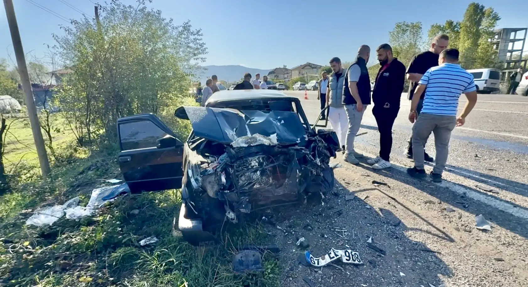 Bartın'da Zincirleme Kaza: 4 Yaralı