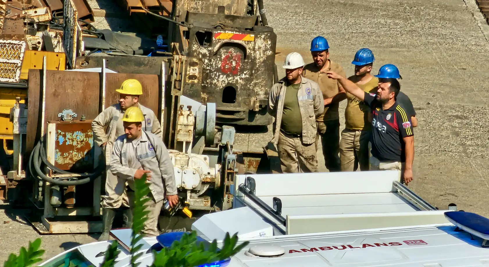 Zonguldak maden ocağında göçük