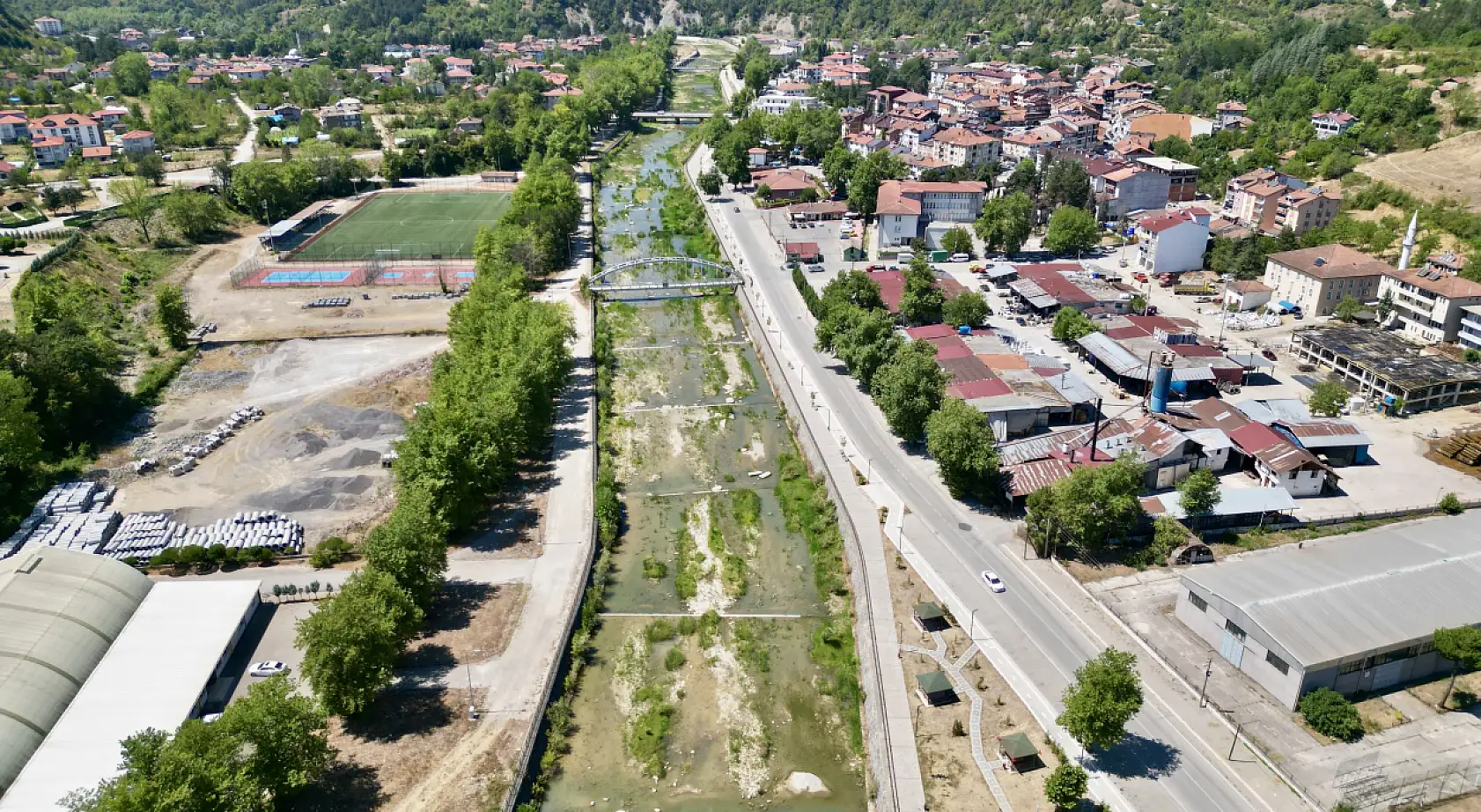 Bartın'da ırmaklar dereler kurudu